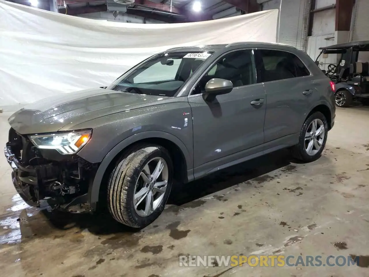 1 Фотография поврежденного автомобиля WA1EECF3XL1114302 AUDI Q3 2020