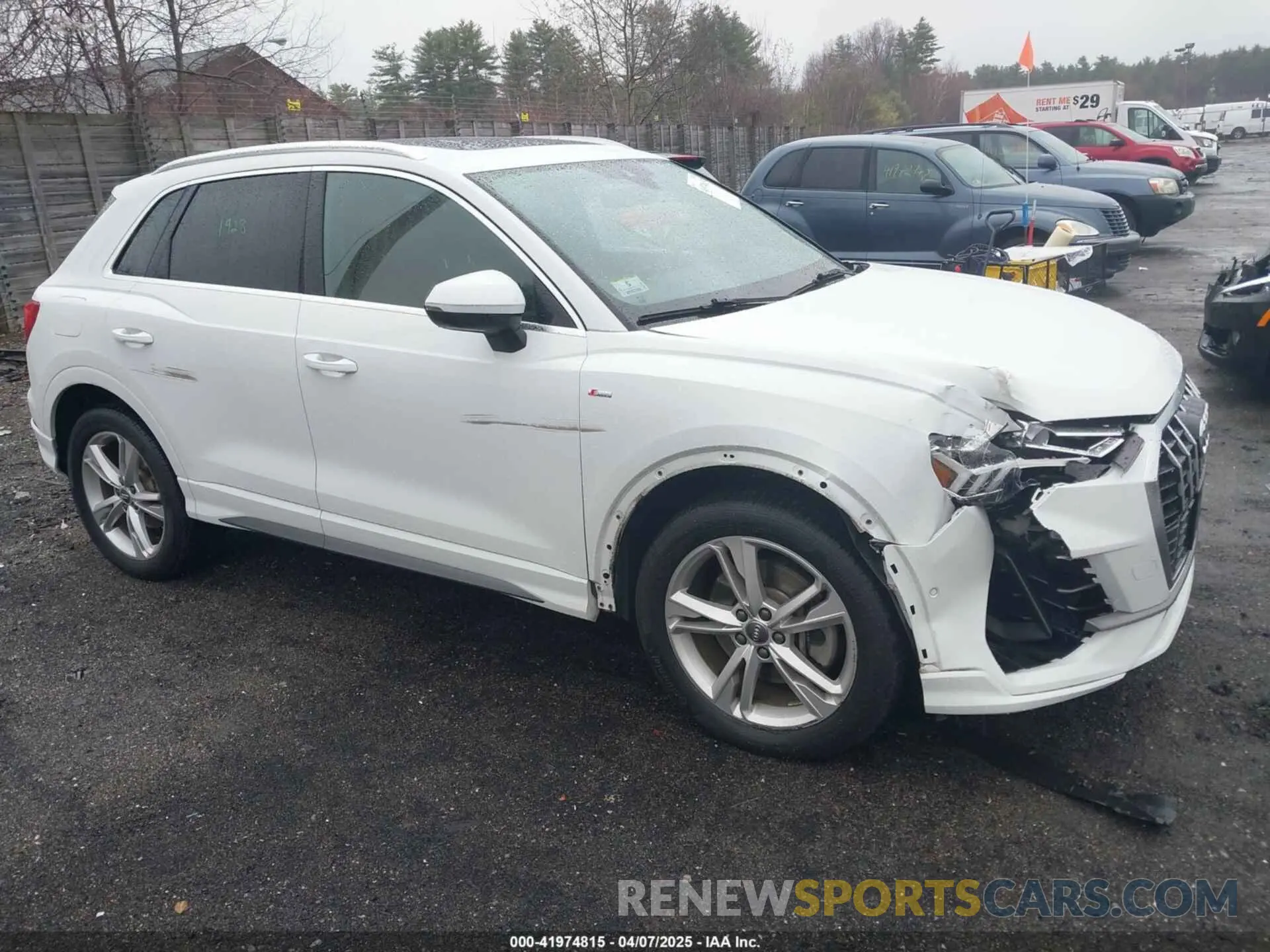 13 Фотография поврежденного автомобиля WA1FECF32L1105422 AUDI Q3 2020