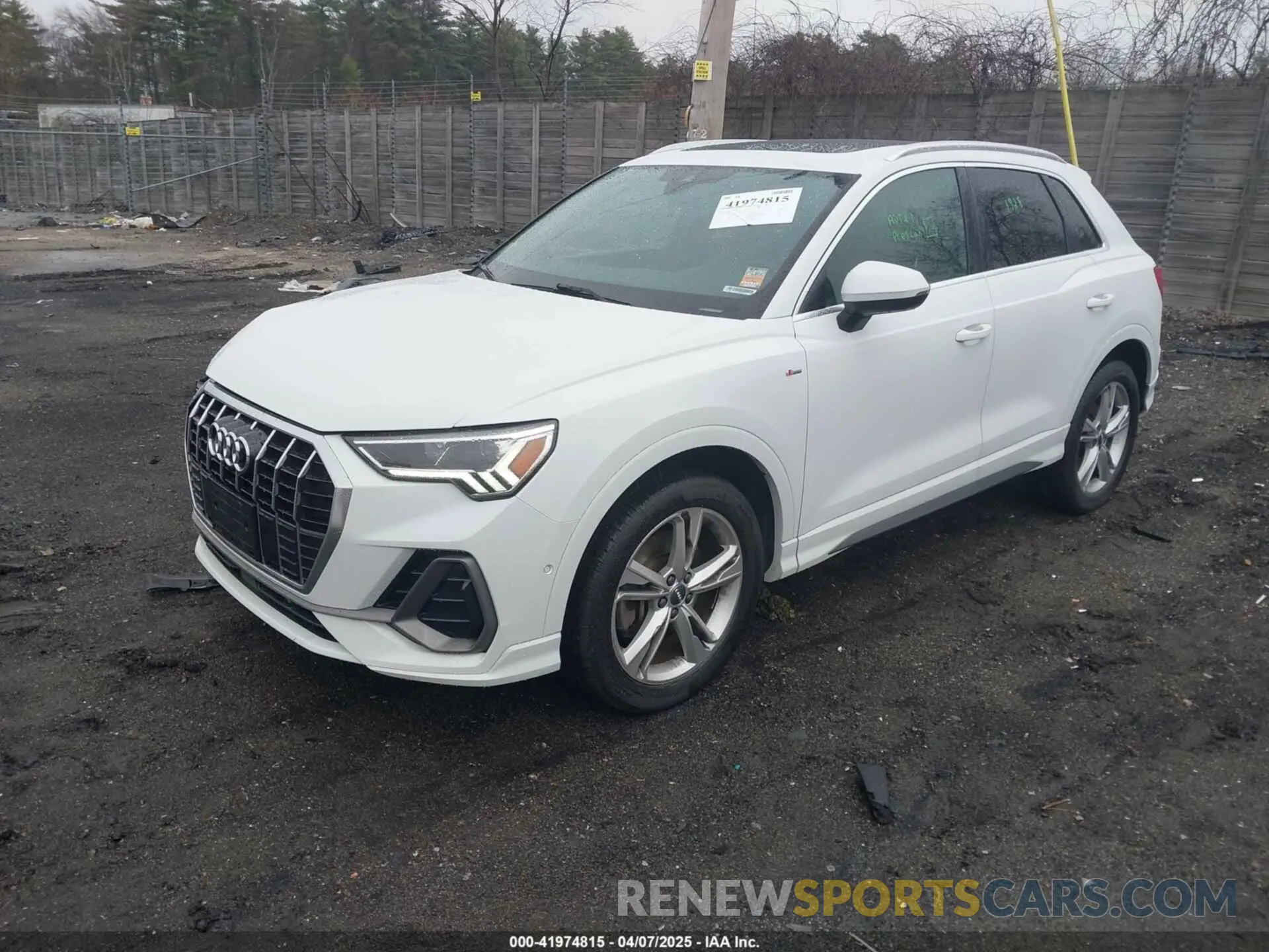 2 Фотография поврежденного автомобиля WA1FECF32L1105422 AUDI Q3 2020