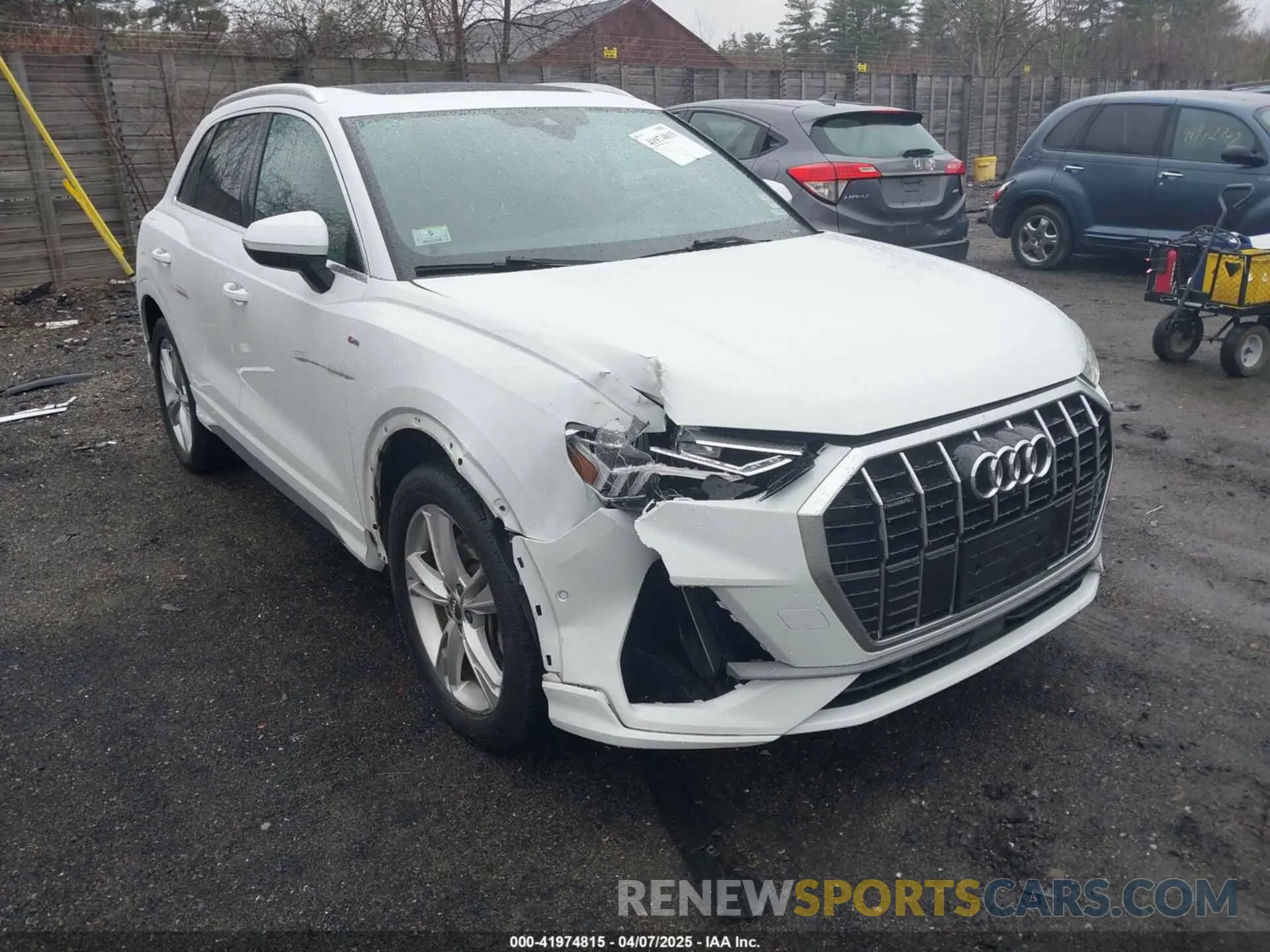 6 Фотография поврежденного автомобиля WA1FECF32L1105422 AUDI Q3 2020