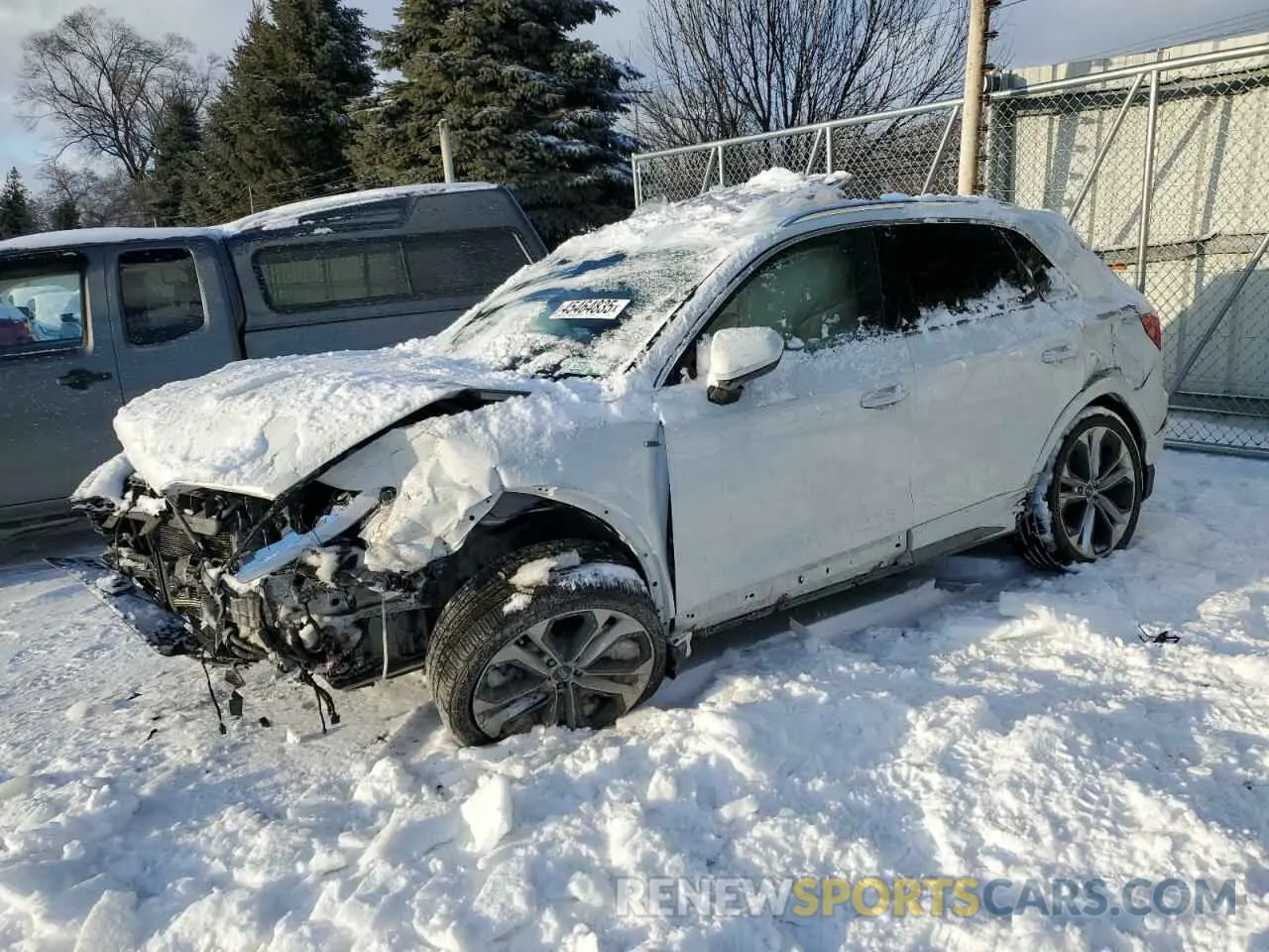 1 Photograph of a damaged car WA1FECF37L1033164 AUDI Q3 2020