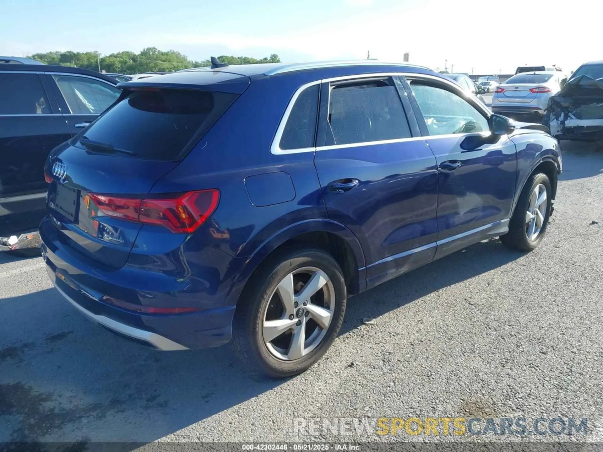 4 Фотография поврежденного автомобиля WA1AUCF31M1066532 AUDI Q3 2021
