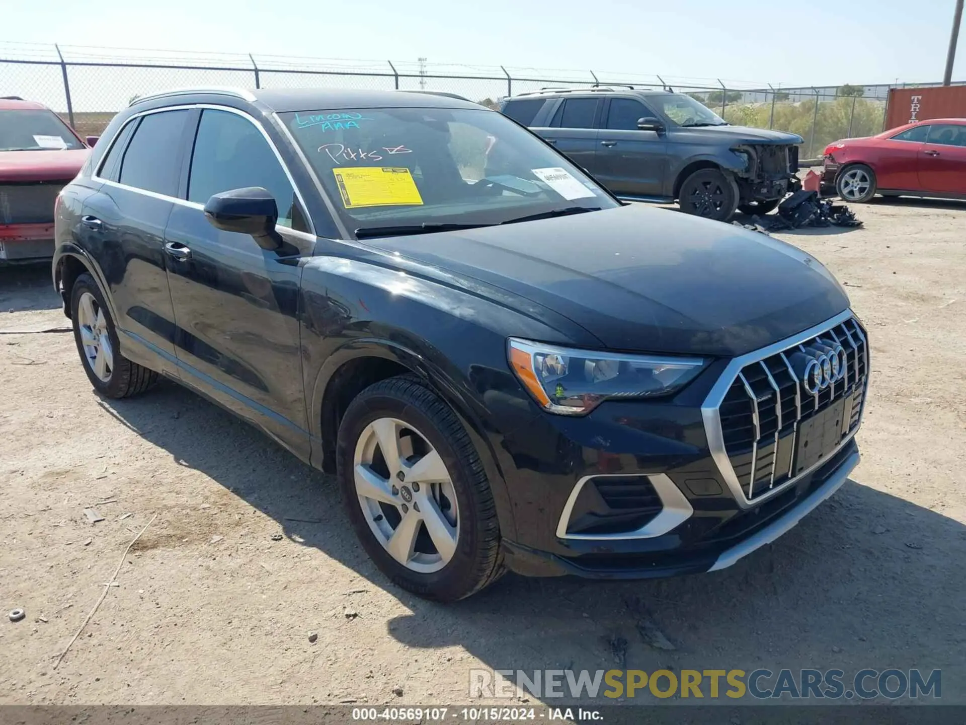 1 Фотография поврежденного автомобиля WA1AUCF33M1058867 AUDI Q3 2021