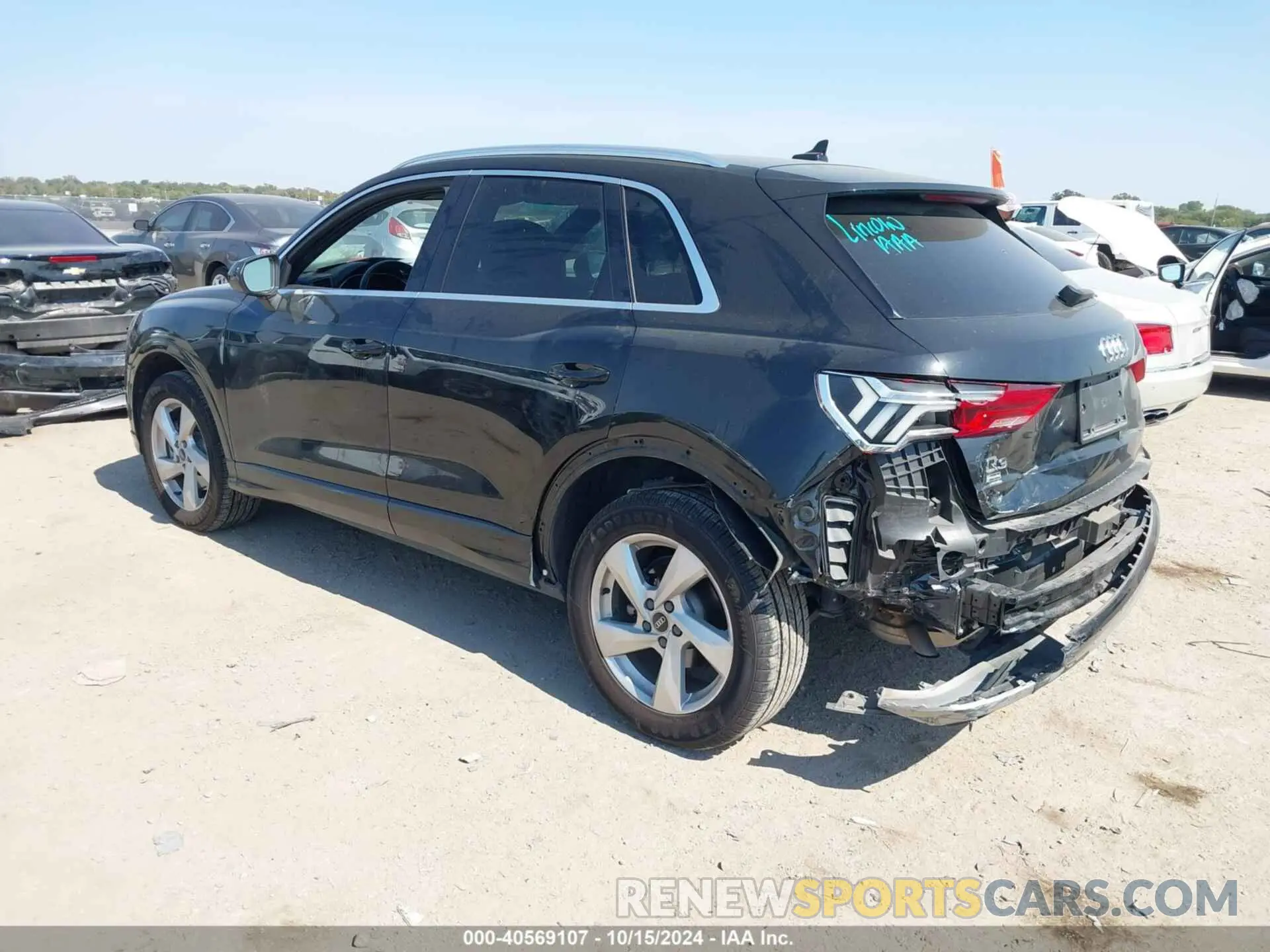 3 Фотография поврежденного автомобиля WA1AUCF33M1058867 AUDI Q3 2021