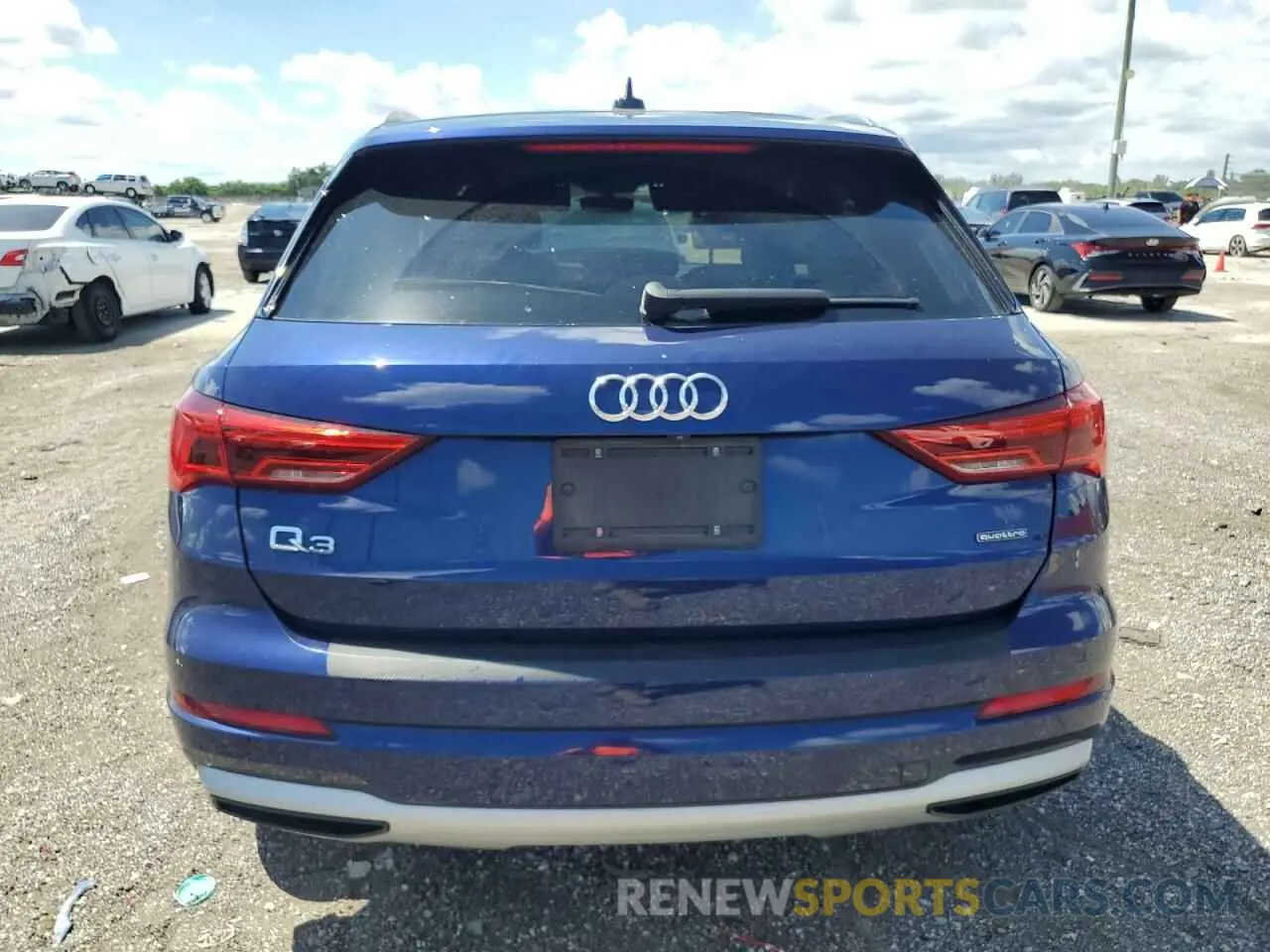 6 Фотография поврежденного автомобиля WA1AUCF37M1076546 AUDI Q3 2021