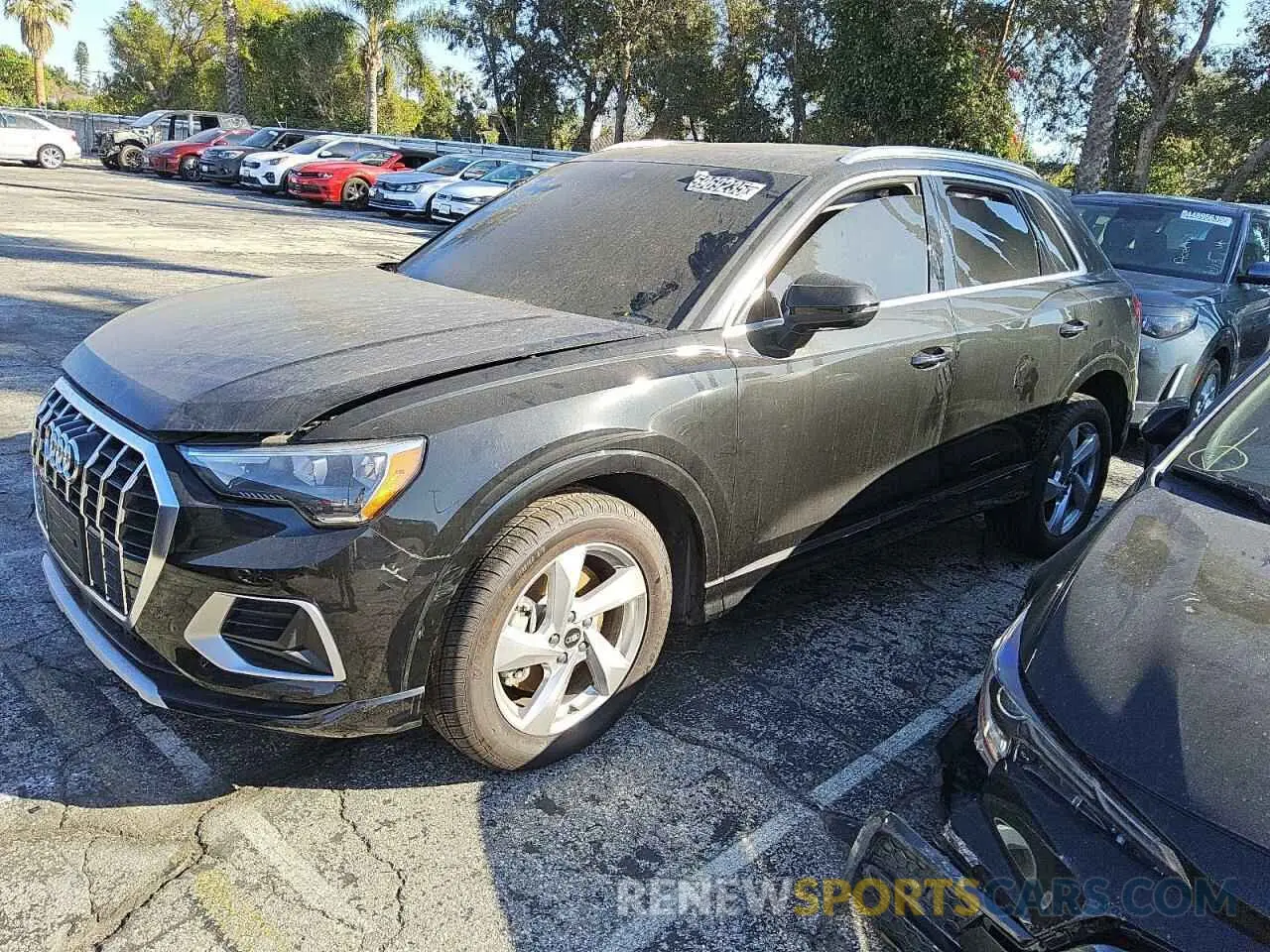 1 Photograph of a damaged car WA1AUCF38M1118626 AUDI Q3 2021