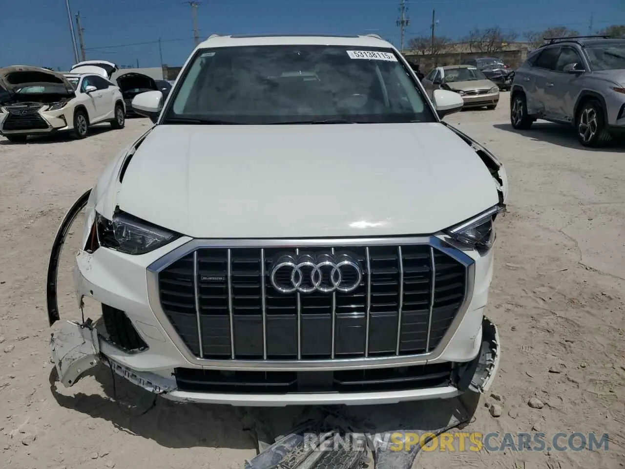 5 Photograph of a damaged car WA1AUCF39M1133071 AUDI Q3 2021