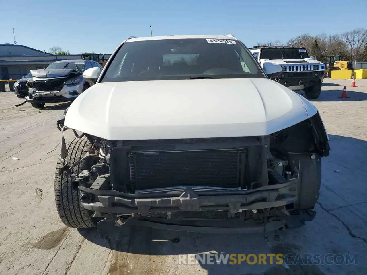 5 Photograph of a damaged car WA1AUCF3XM1092773 AUDI Q3 2021