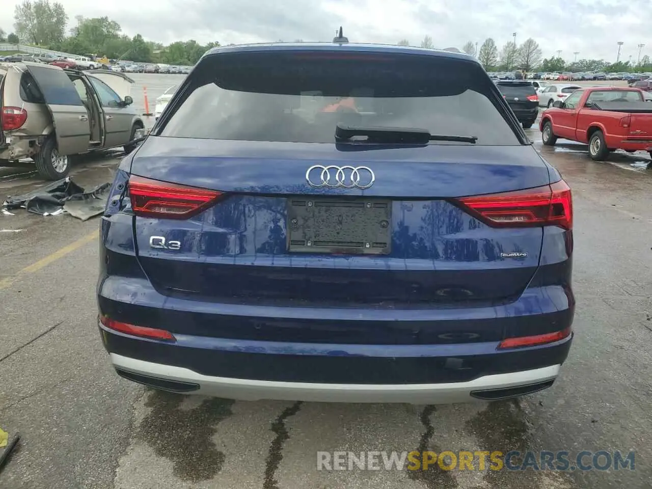 6 Фотография поврежденного автомобиля WA1AUCF3XM1120717 AUDI Q3 2021