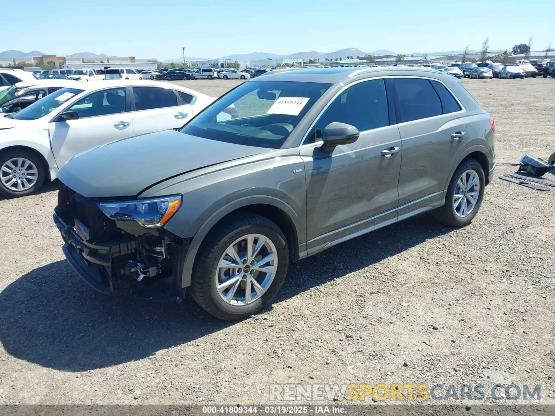 2 Фотография поврежденного автомобиля WA1DECF30M1034147 AUDI Q3 2021