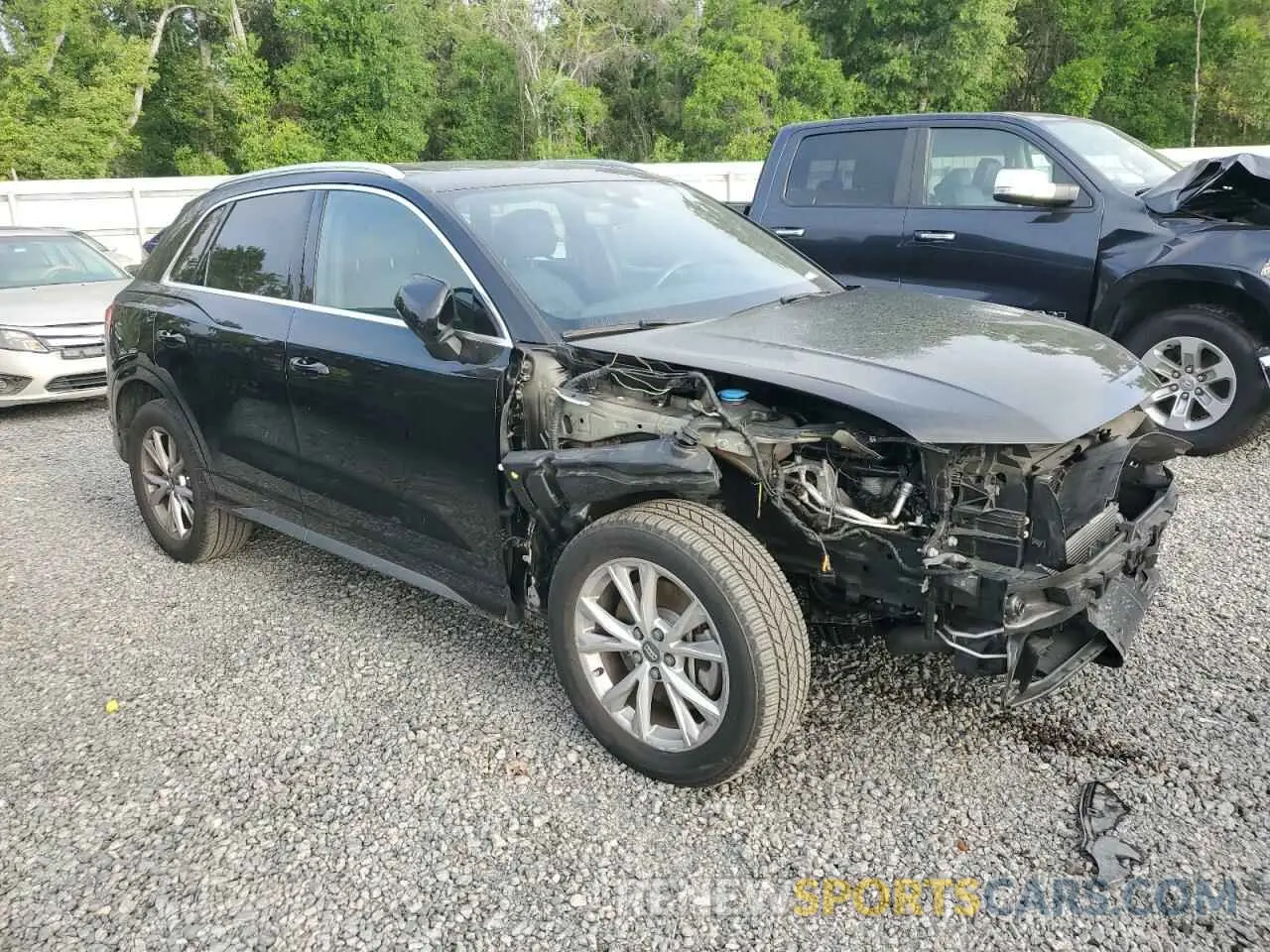 4 Photograph of a damaged car WA1DECF31M1014280 AUDI Q3 2021