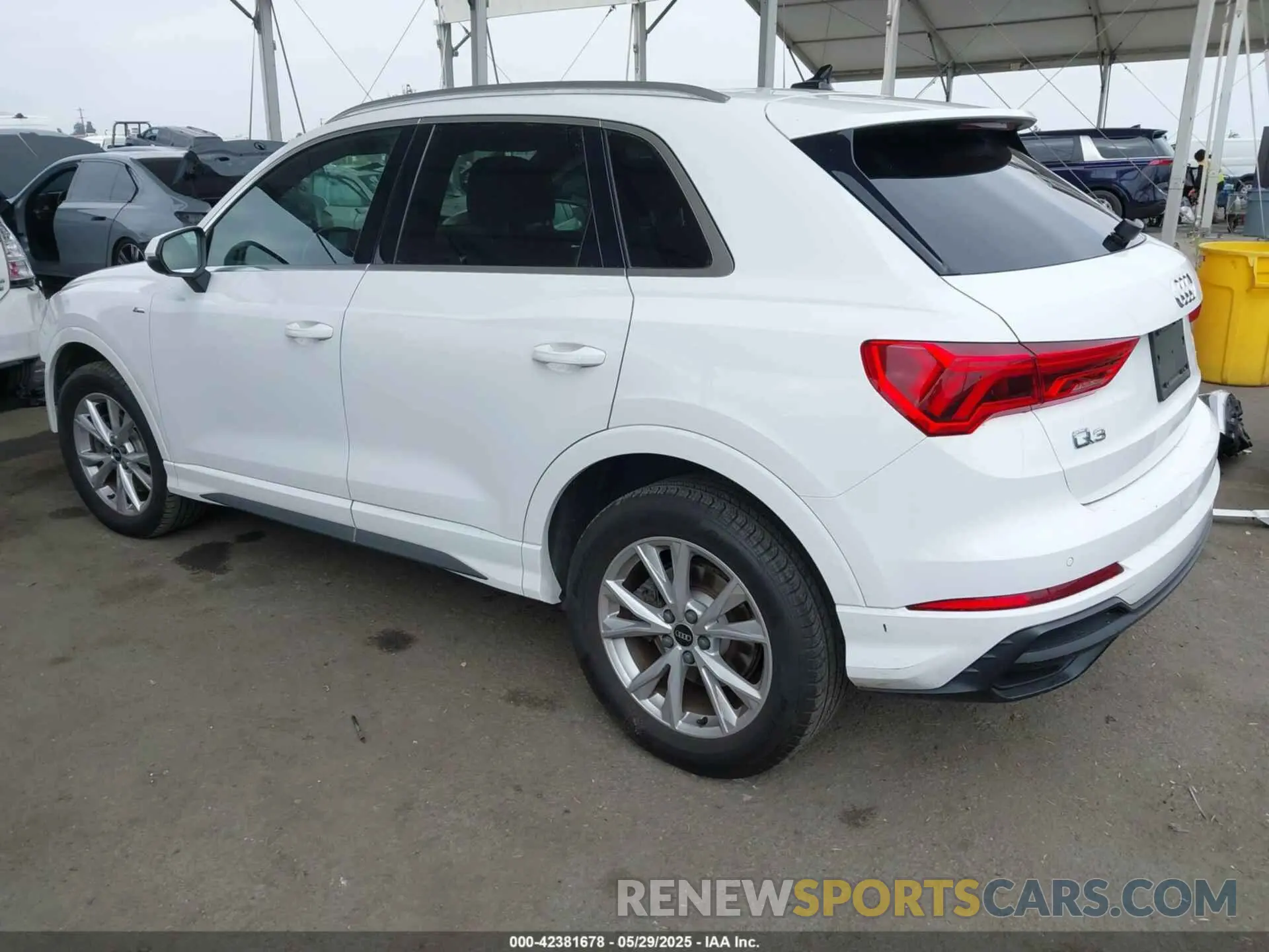 3 Фотография поврежденного автомобиля WA1DECF31M1074155 AUDI Q3 2021