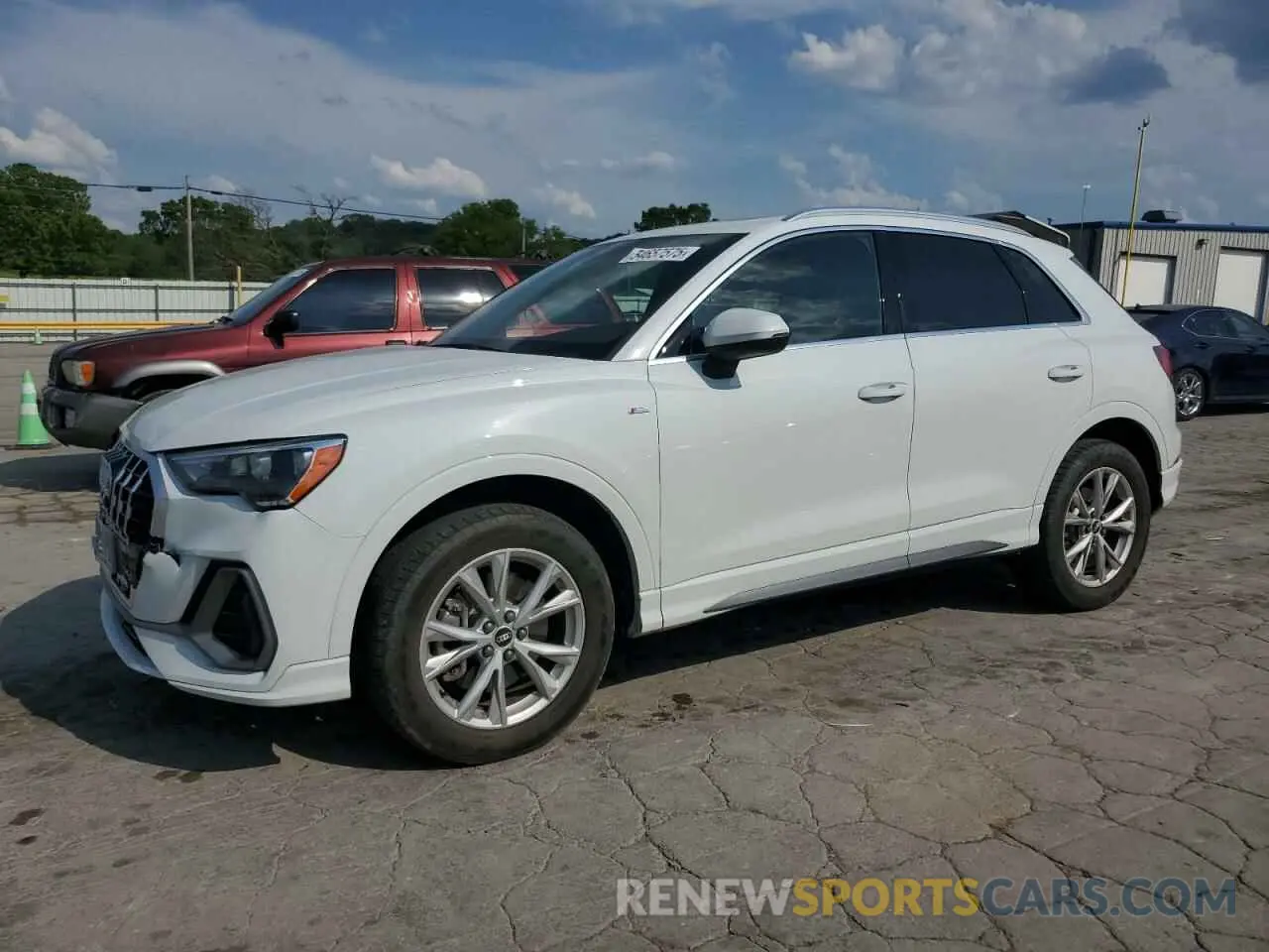 1 Фотография поврежденного автомобиля WA1DECF32M1045084 AUDI Q3 2021
