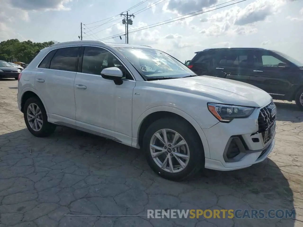 4 Фотография поврежденного автомобиля WA1DECF32M1045084 AUDI Q3 2021