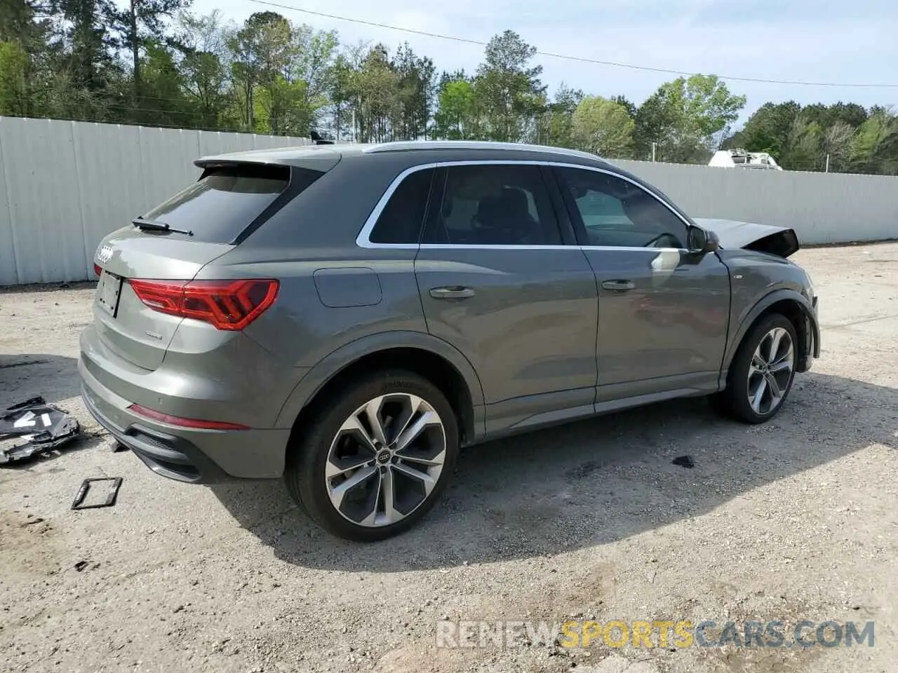 3 Фотография поврежденного автомобиля WA1DECF33M1082709 AUDI Q3 2021