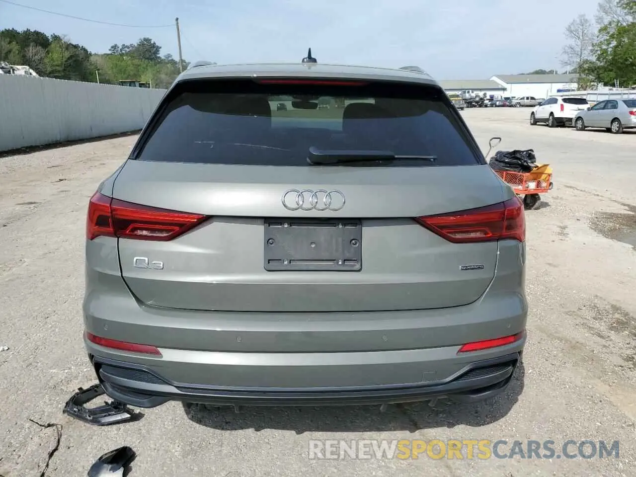 6 Фотография поврежденного автомобиля WA1DECF33M1082709 AUDI Q3 2021