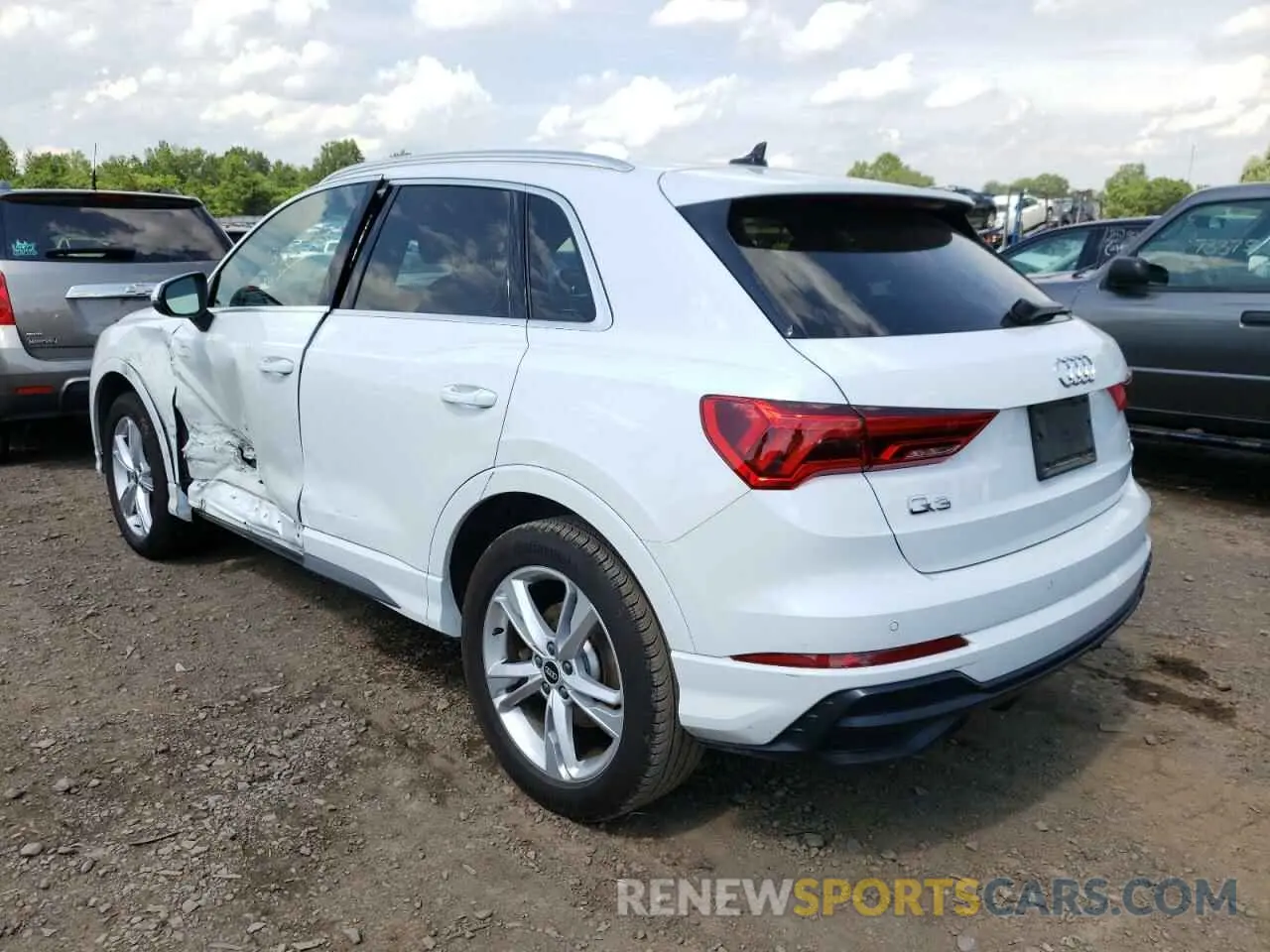 3 Фотография поврежденного автомобиля WA1DECF35M1024388 AUDI Q3 2021