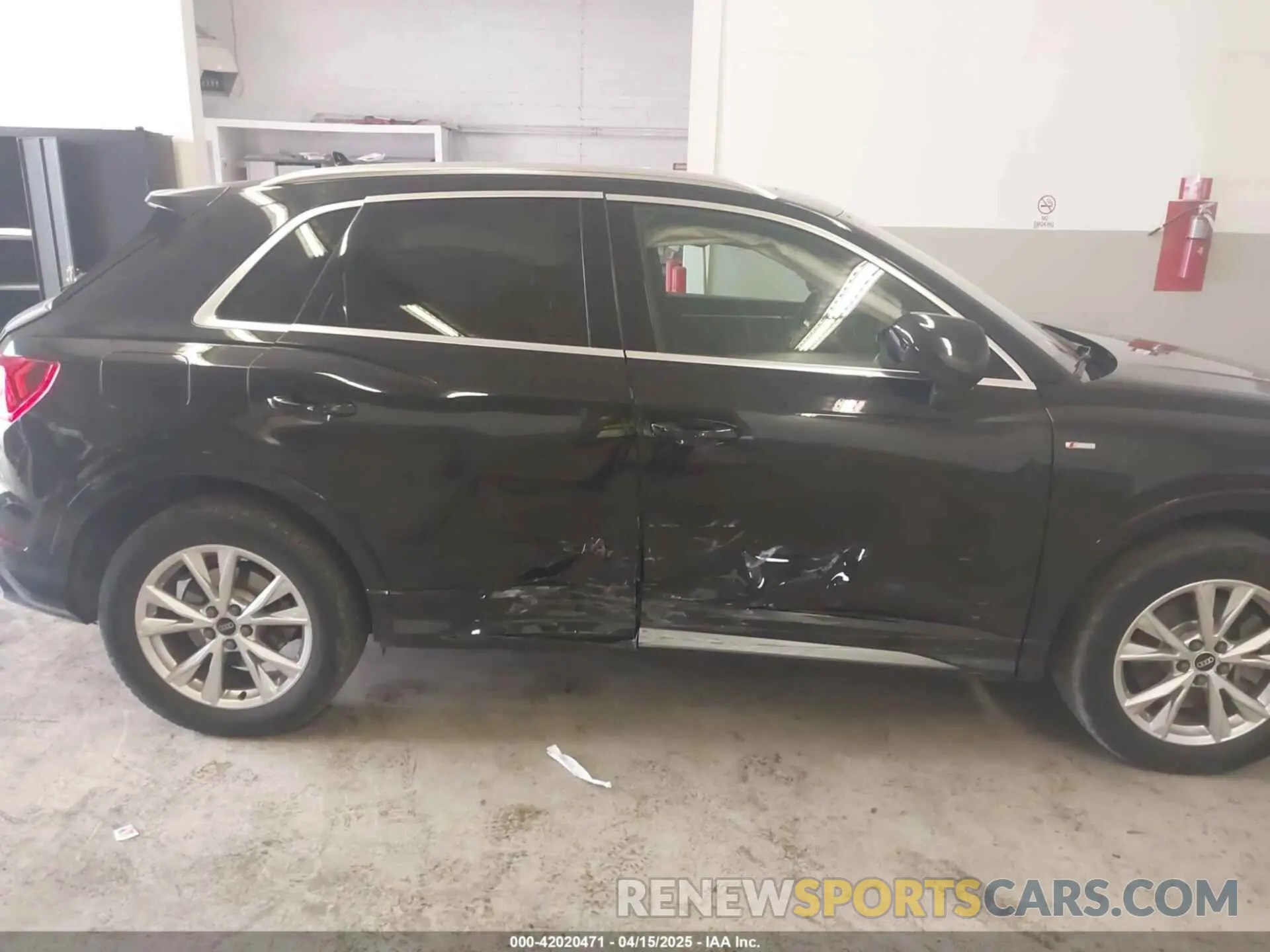 13 Photograph of a damaged car WA1DECF36M1031852 AUDI Q3 2021