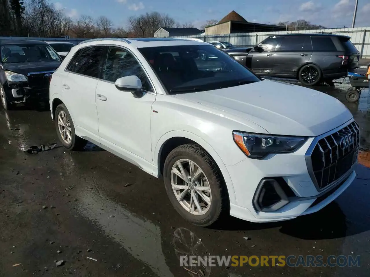 4 Фотография поврежденного автомобиля WA1DECF37M1001078 AUDI Q3 2021