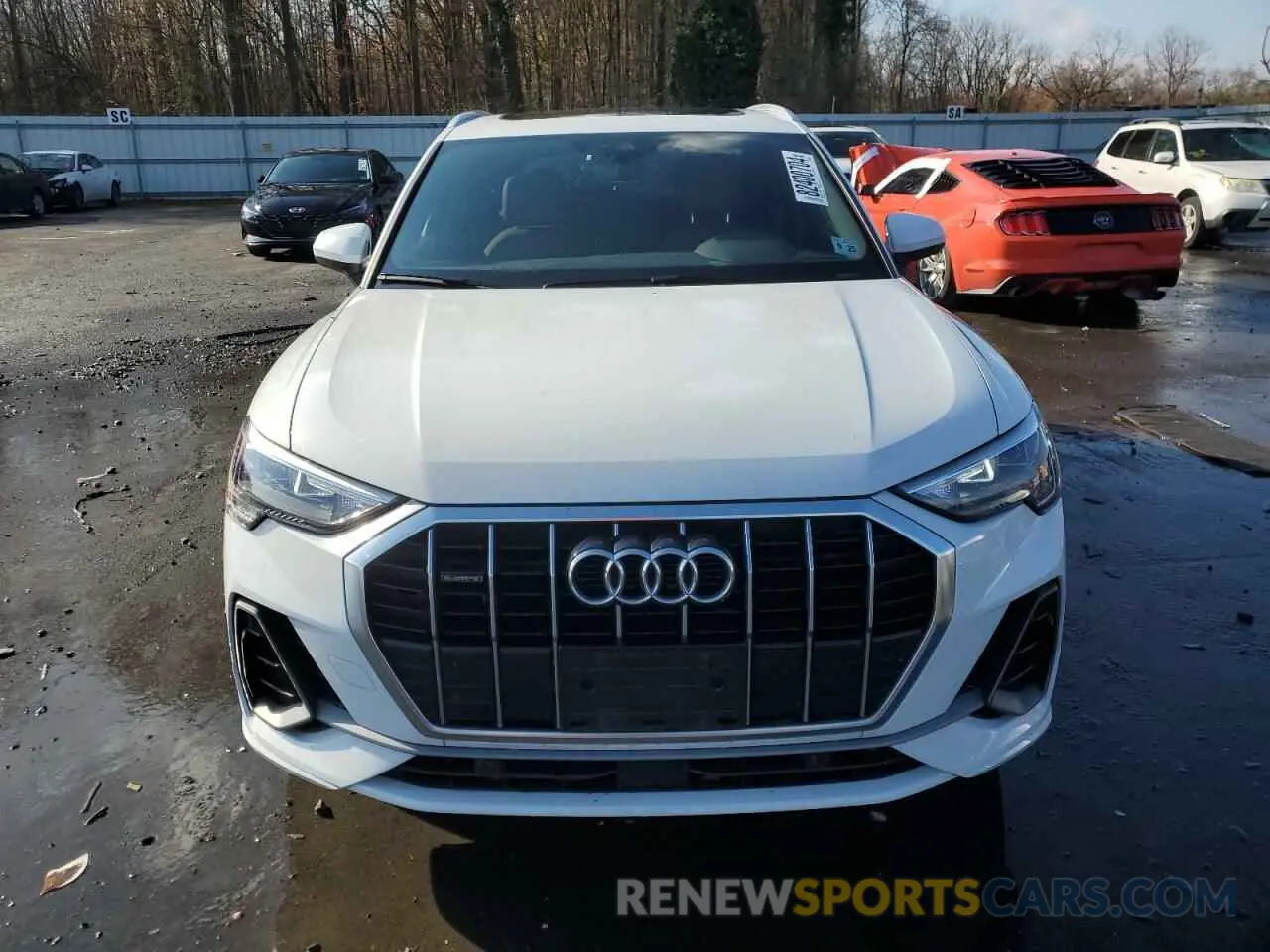 5 Фотография поврежденного автомобиля WA1DECF37M1001078 AUDI Q3 2021
