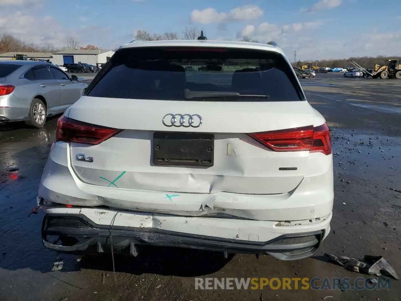 6 Фотография поврежденного автомобиля WA1DECF37M1001078 AUDI Q3 2021