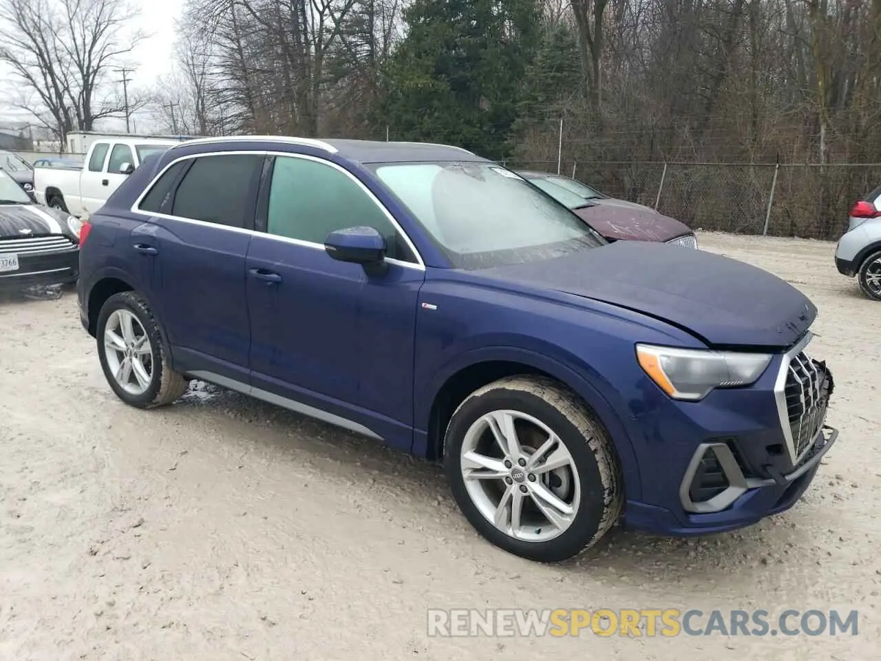 4 Фотография поврежденного автомобиля WA1DECF37M1009519 AUDI Q3 2021