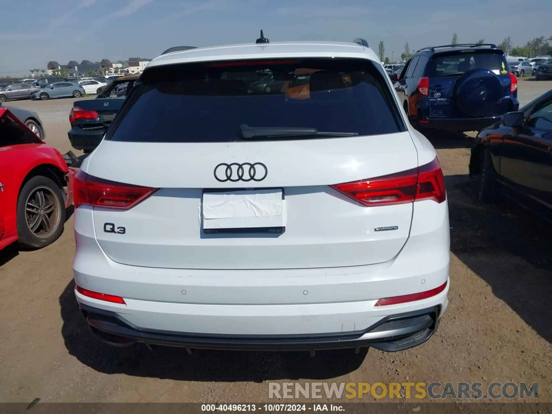 17 Фотография поврежденного автомобиля WA1DECF37M1154009 AUDI Q3 2021