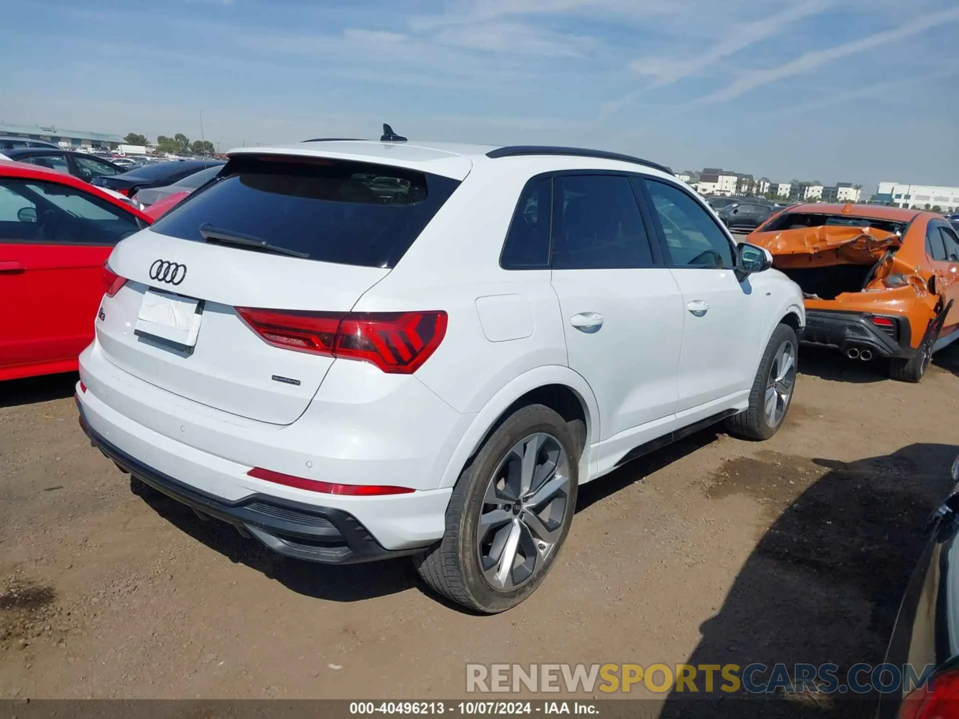 4 Фотография поврежденного автомобиля WA1DECF37M1154009 AUDI Q3 2021