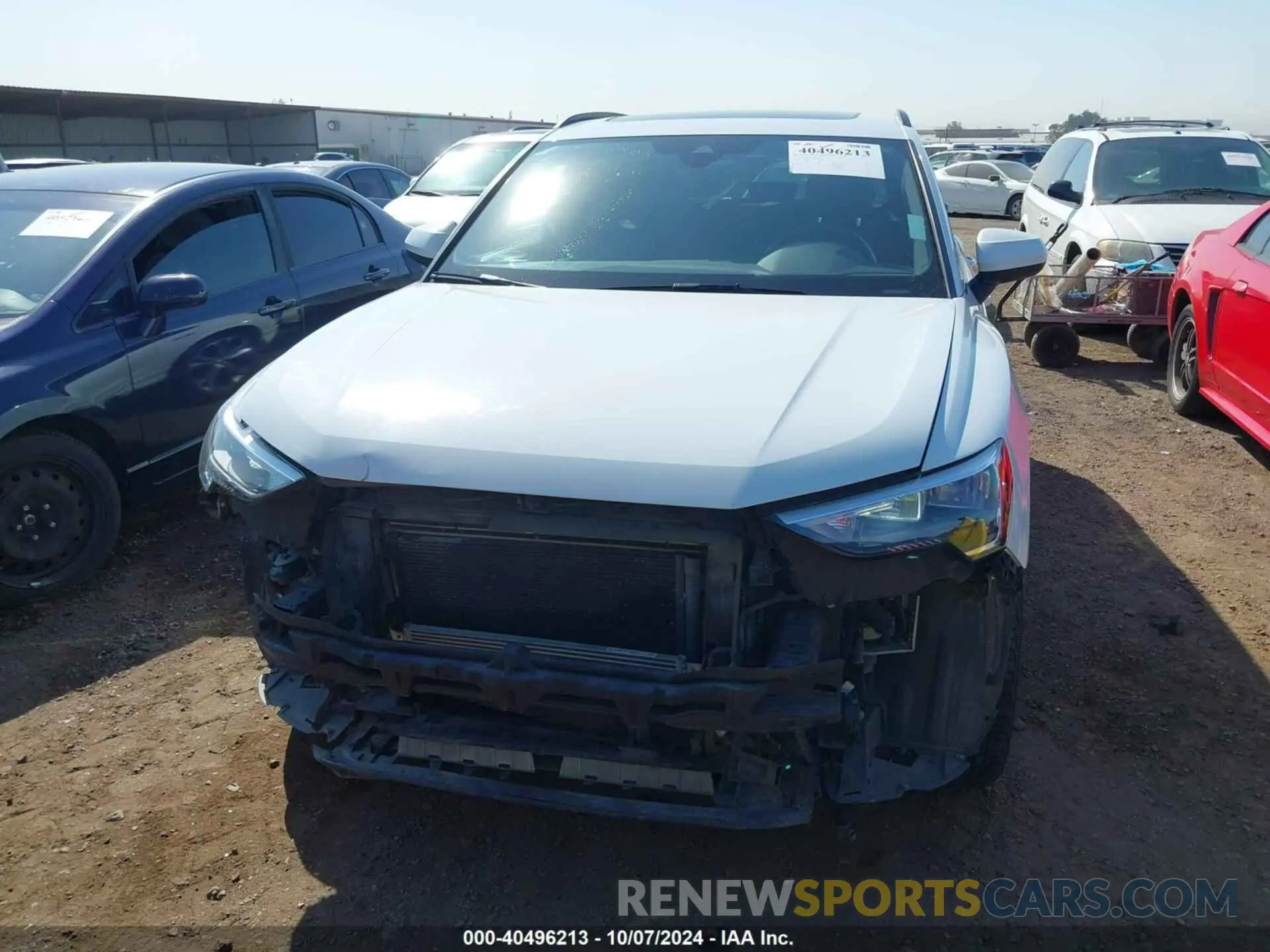 6 Фотография поврежденного автомобиля WA1DECF37M1154009 AUDI Q3 2021