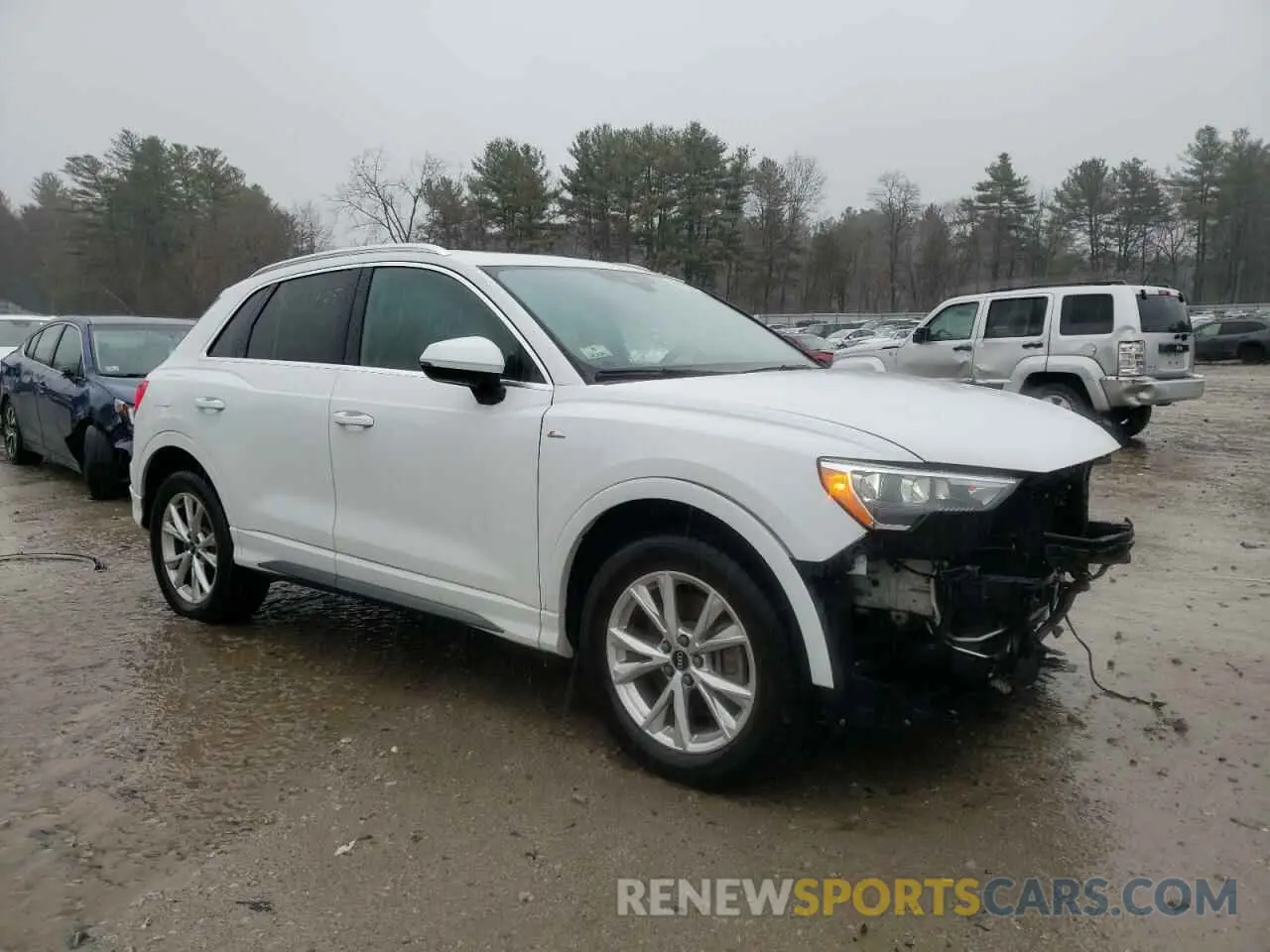 4 Фотография поврежденного автомобиля WA1DECF39M1035653 AUDI Q3 2021