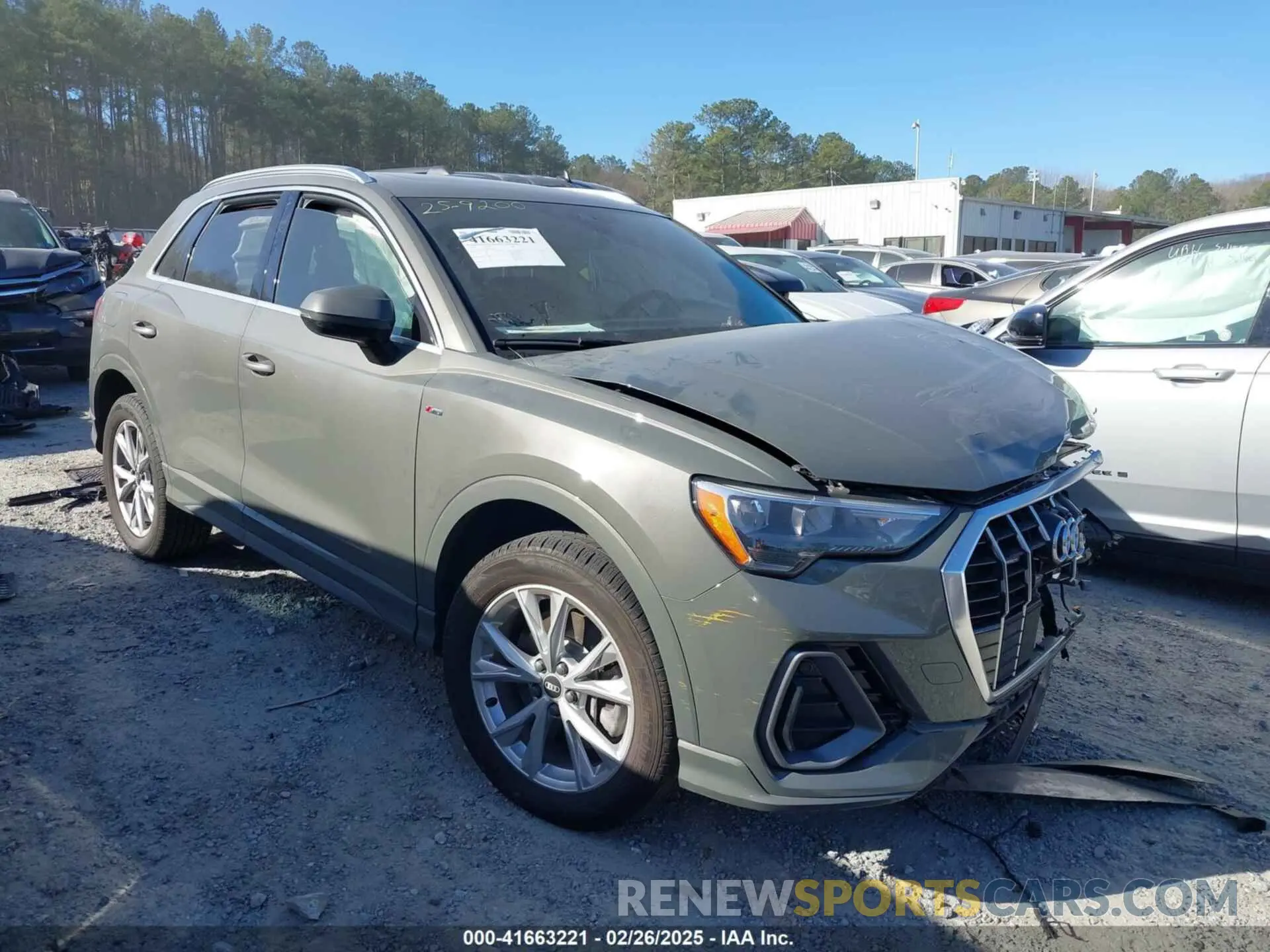12 Фотография поврежденного автомобиля WA1DECF39M1039802 AUDI Q3 2021