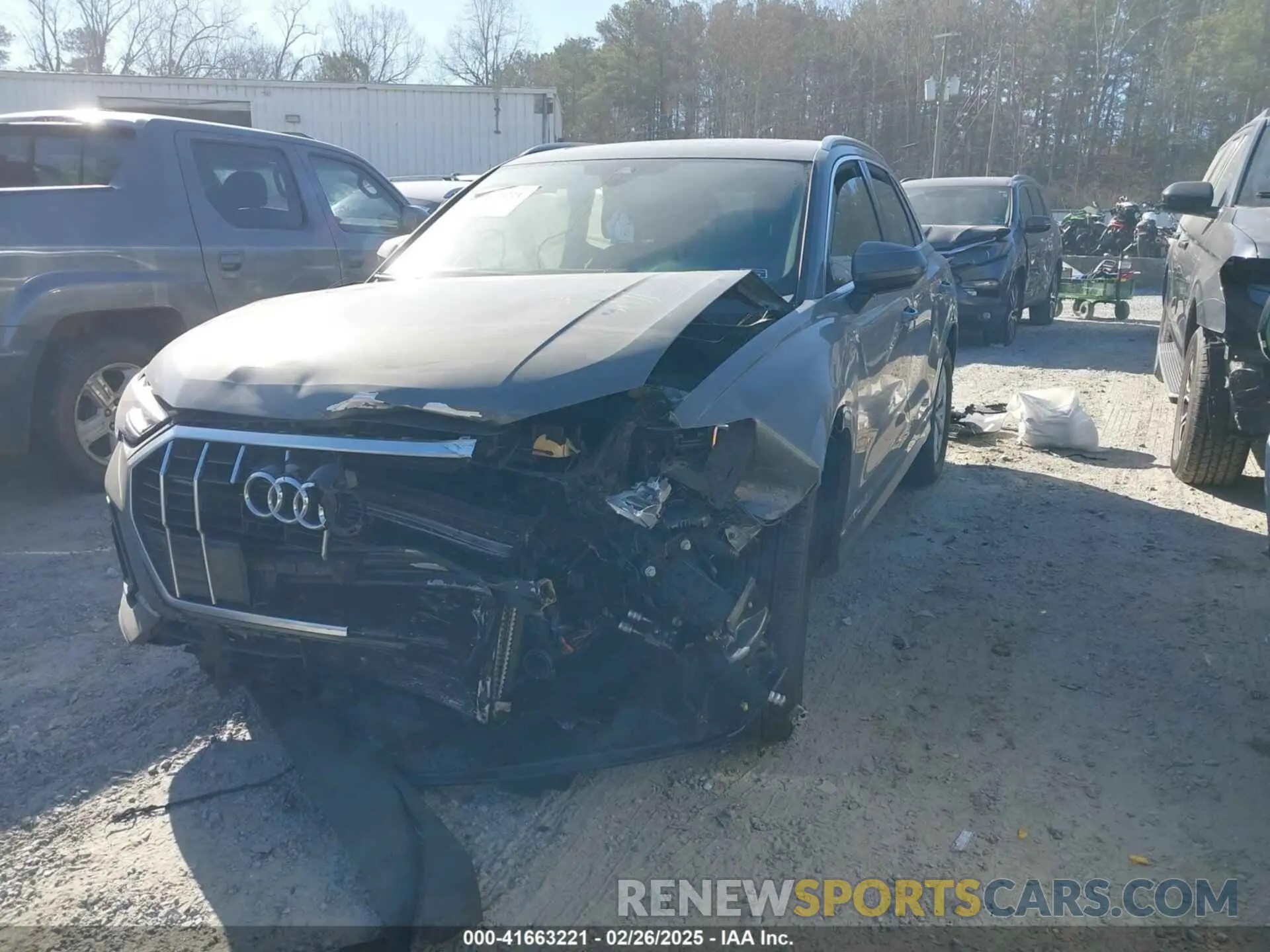 2 Фотография поврежденного автомобиля WA1DECF39M1039802 AUDI Q3 2021