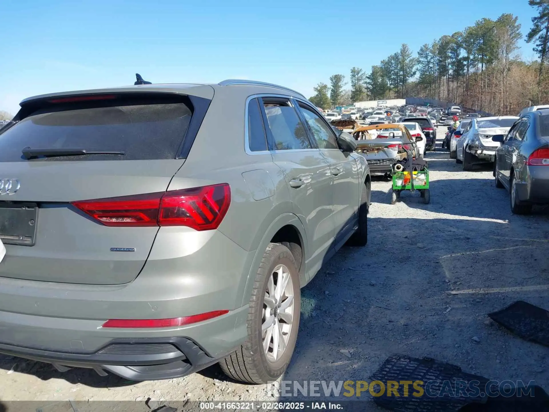 4 Фотография поврежденного автомобиля WA1DECF39M1039802 AUDI Q3 2021