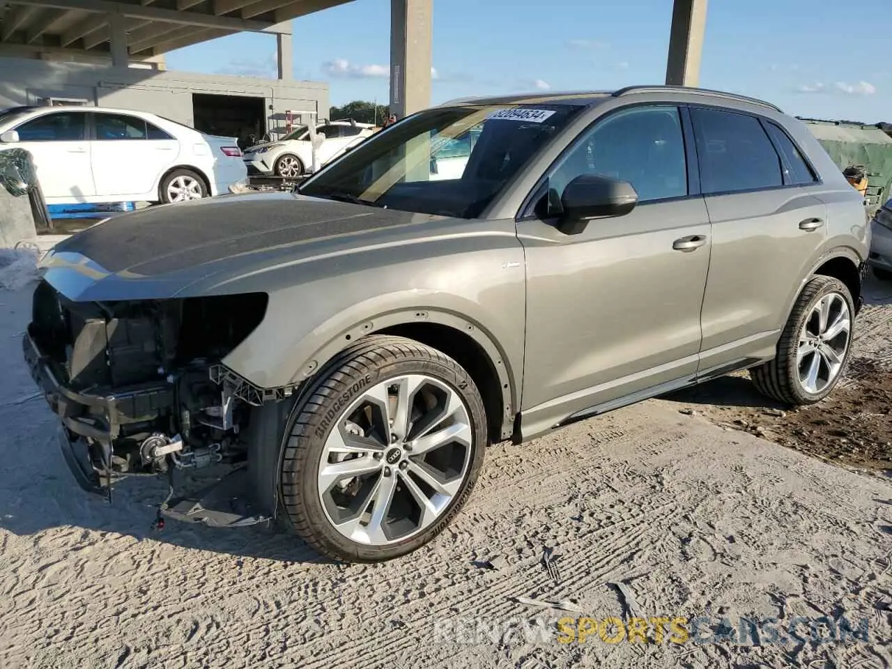 1 Фотография поврежденного автомобиля WA1DECF39M1094556 AUDI Q3 2021