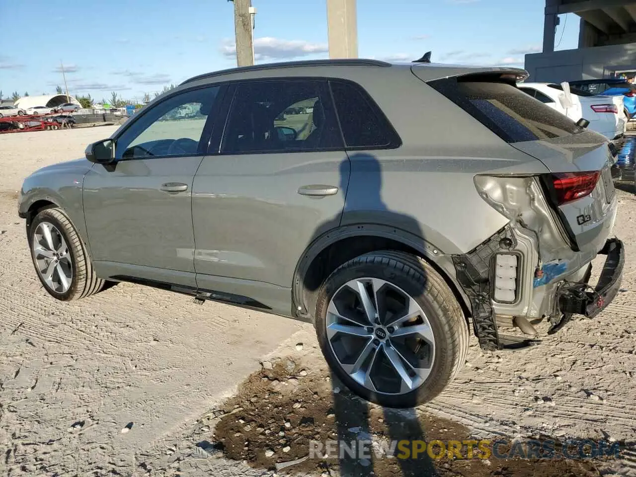 2 Фотография поврежденного автомобиля WA1DECF39M1094556 AUDI Q3 2021
