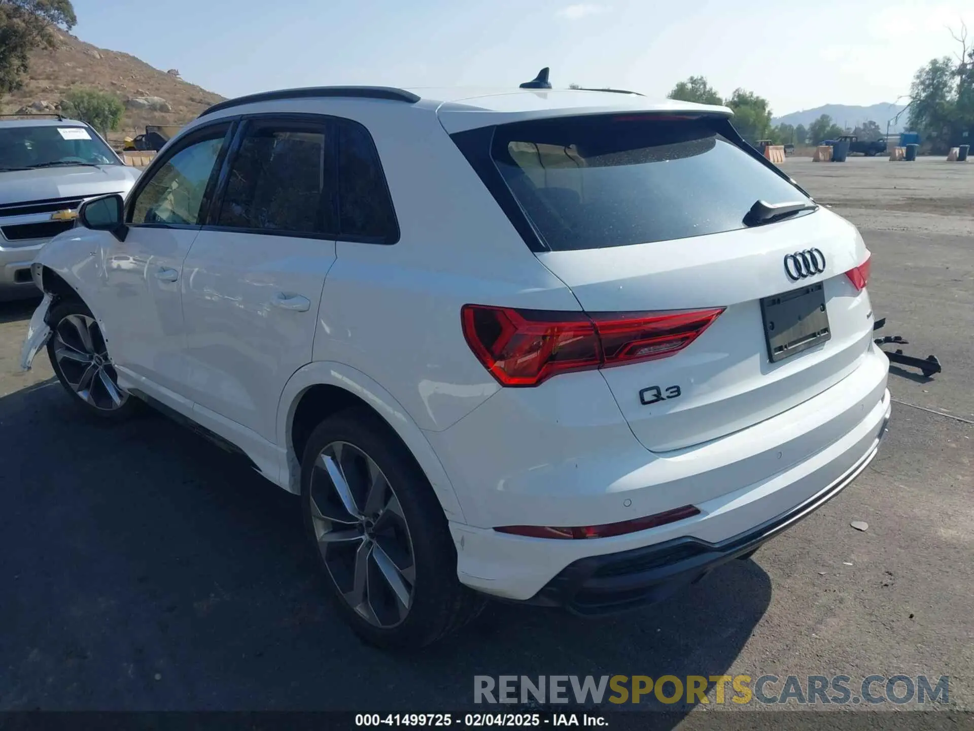 3 Фотография поврежденного автомобиля WA1DECF39M1143545 AUDI Q3 2021