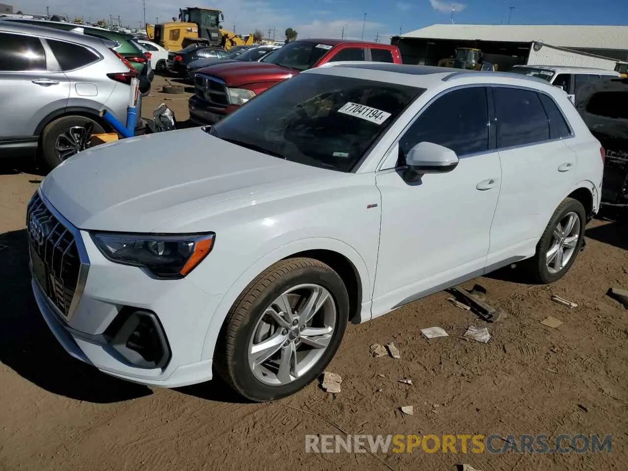 1 Фотография поврежденного автомобиля WA1DECF3XM1010485 AUDI Q3 2021
