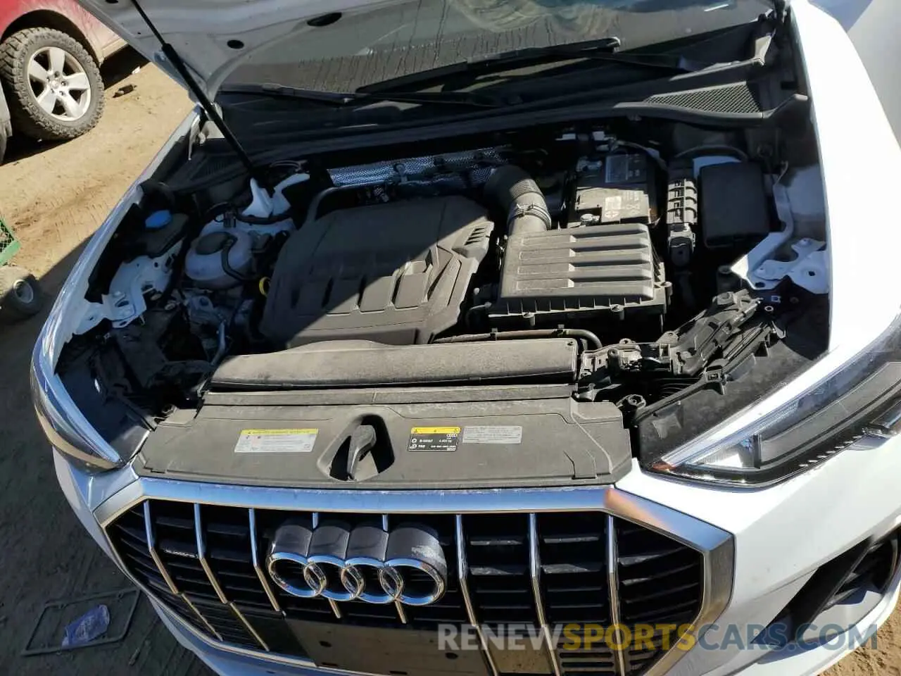 12 Фотография поврежденного автомобиля WA1DECF3XM1010485 AUDI Q3 2021