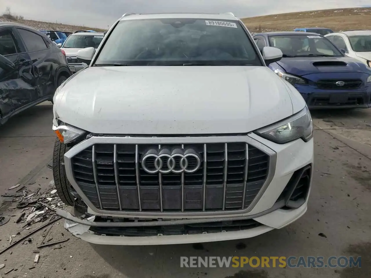 5 Фотография поврежденного автомобиля WA1DECF3XM1141738 AUDI Q3 2021