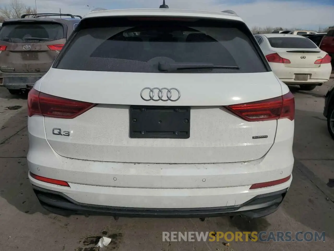 6 Фотография поврежденного автомобиля WA1DECF3XM1141738 AUDI Q3 2021