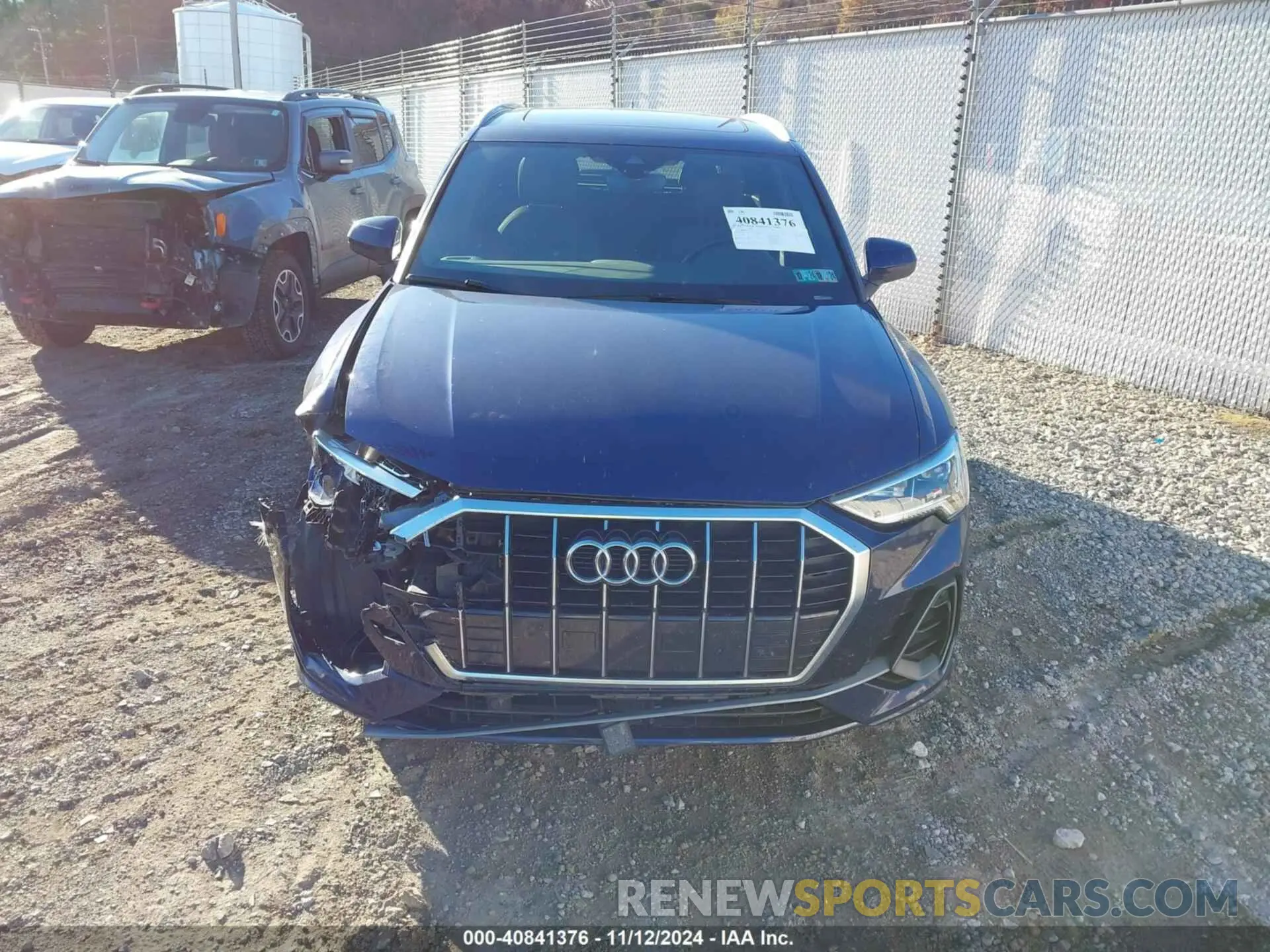 12 Photograph of a damaged car WA1EECF30M1052166 AUDI Q3 2021