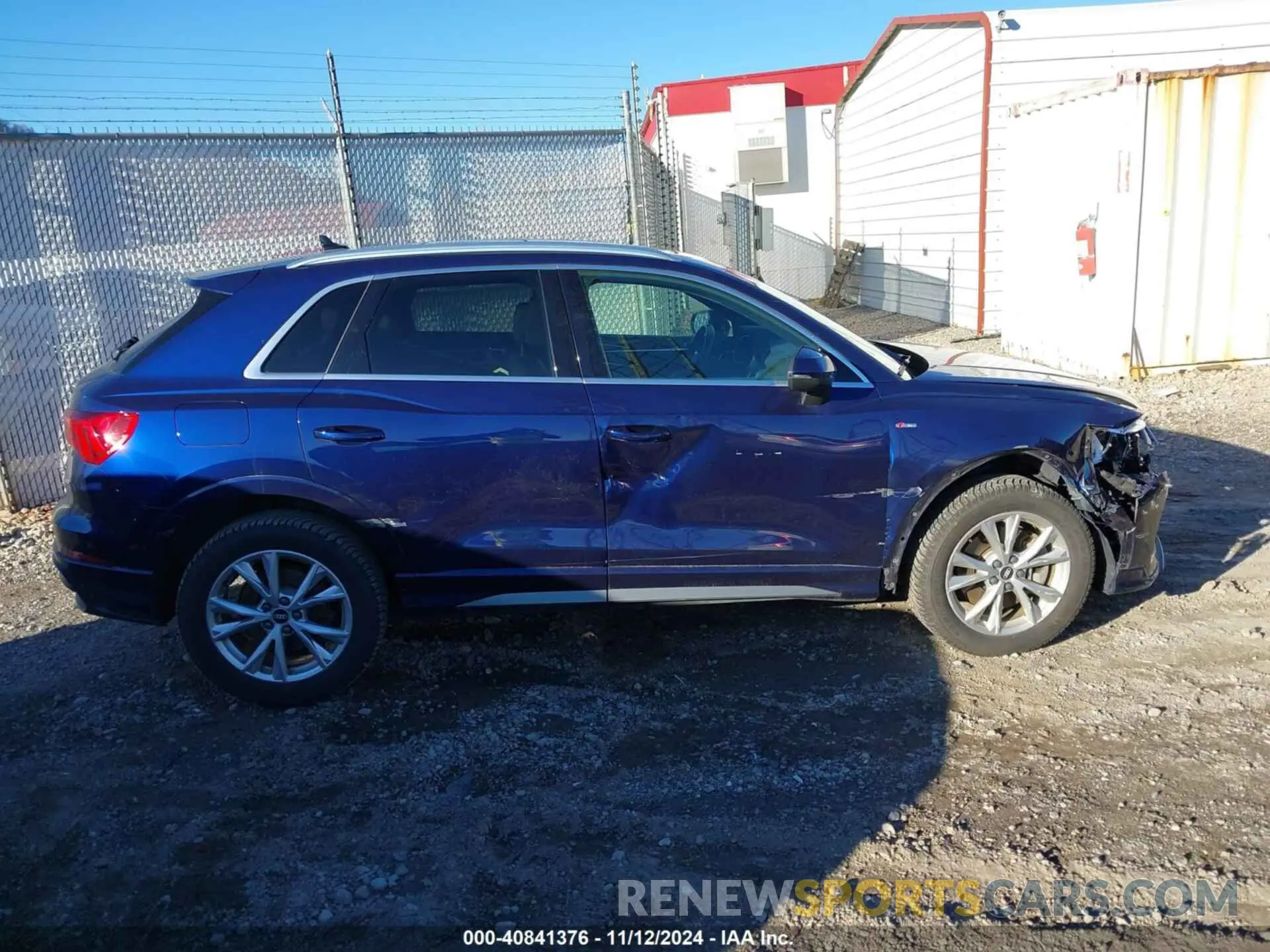 13 Photograph of a damaged car WA1EECF30M1052166 AUDI Q3 2021