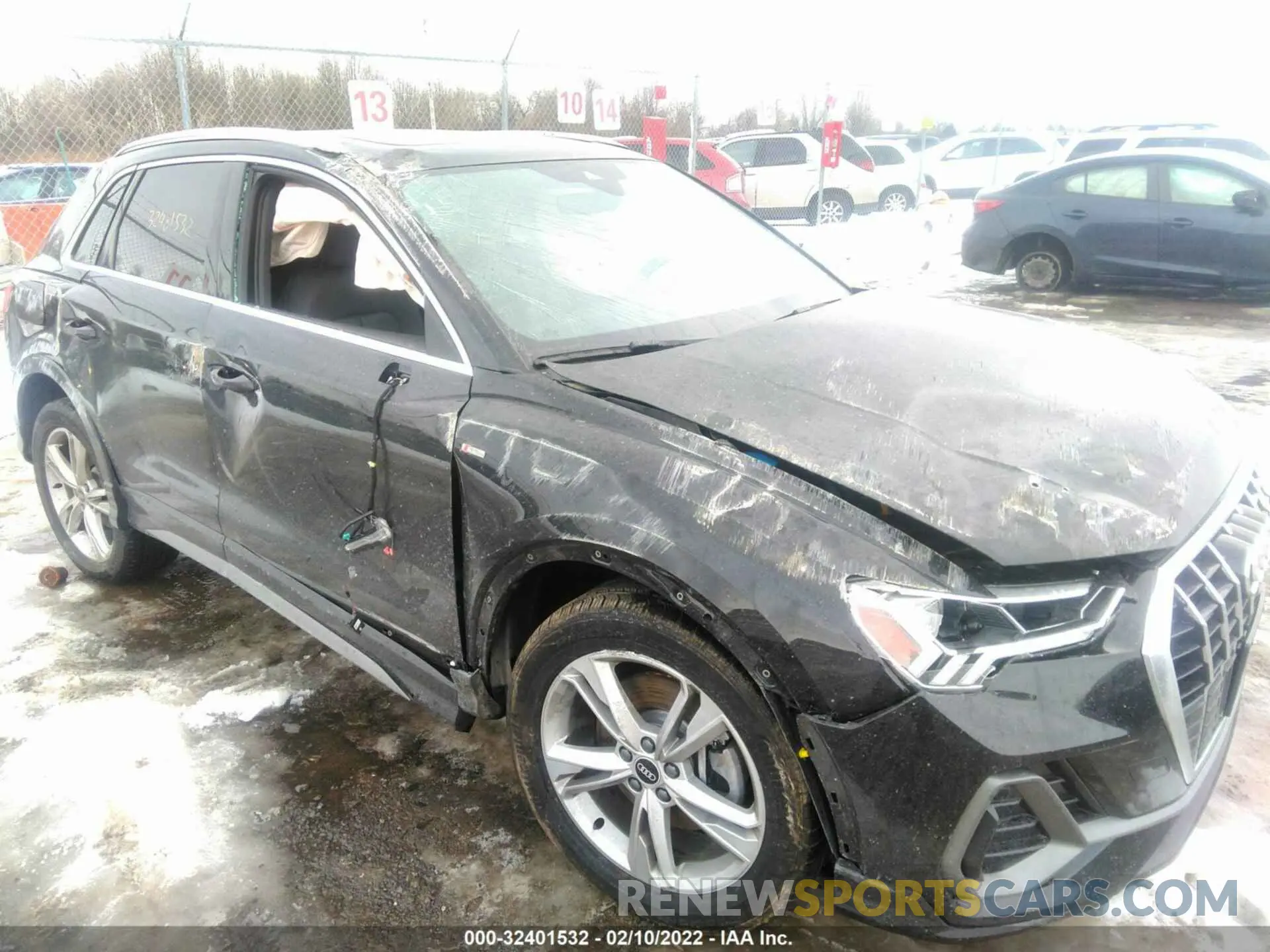 6 Фотография поврежденного автомобиля WA1EECF31M1019810 AUDI Q3 2021