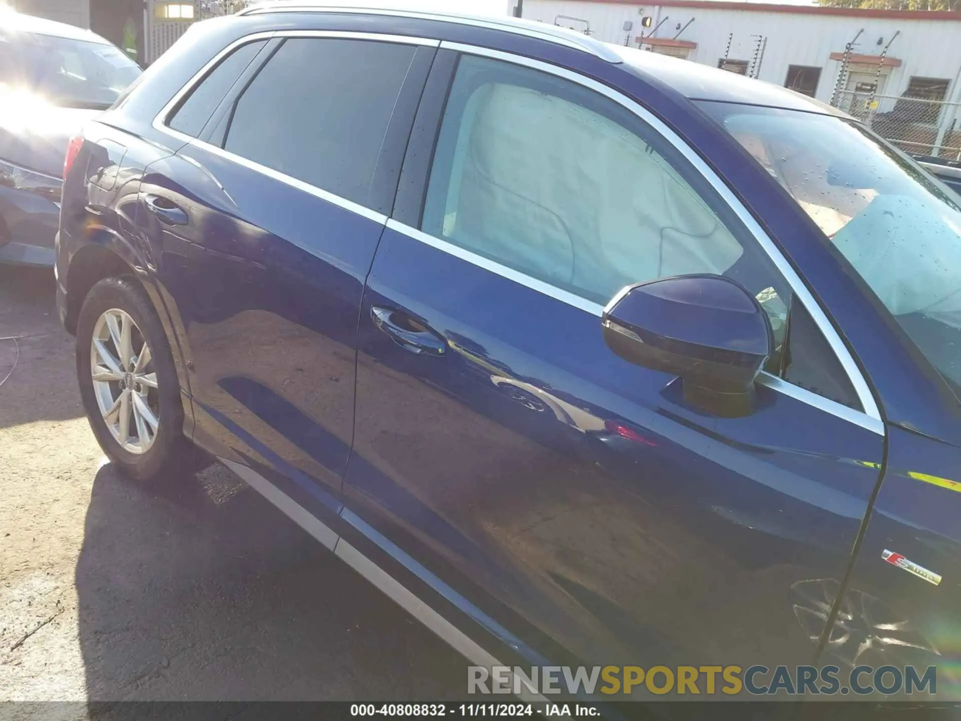 13 Photograph of a damaged car WA1EECF32M1003826 AUDI Q3 2021