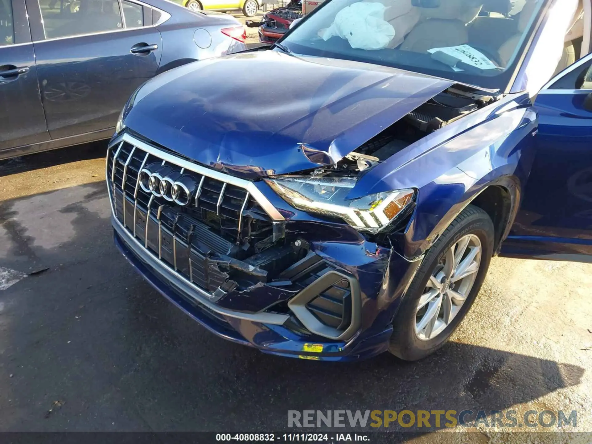 6 Photograph of a damaged car WA1EECF32M1003826 AUDI Q3 2021
