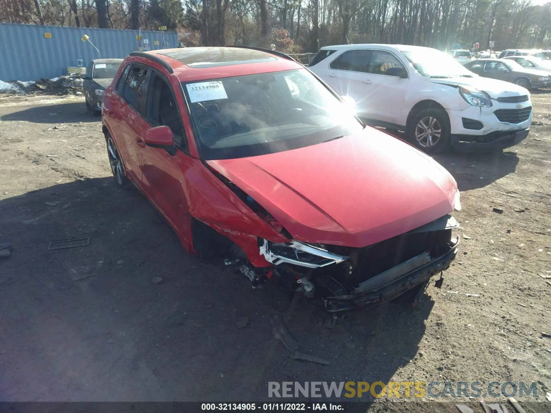 6 Фотография поврежденного автомобиля WA1EECF34M1114359 AUDI Q3 2021