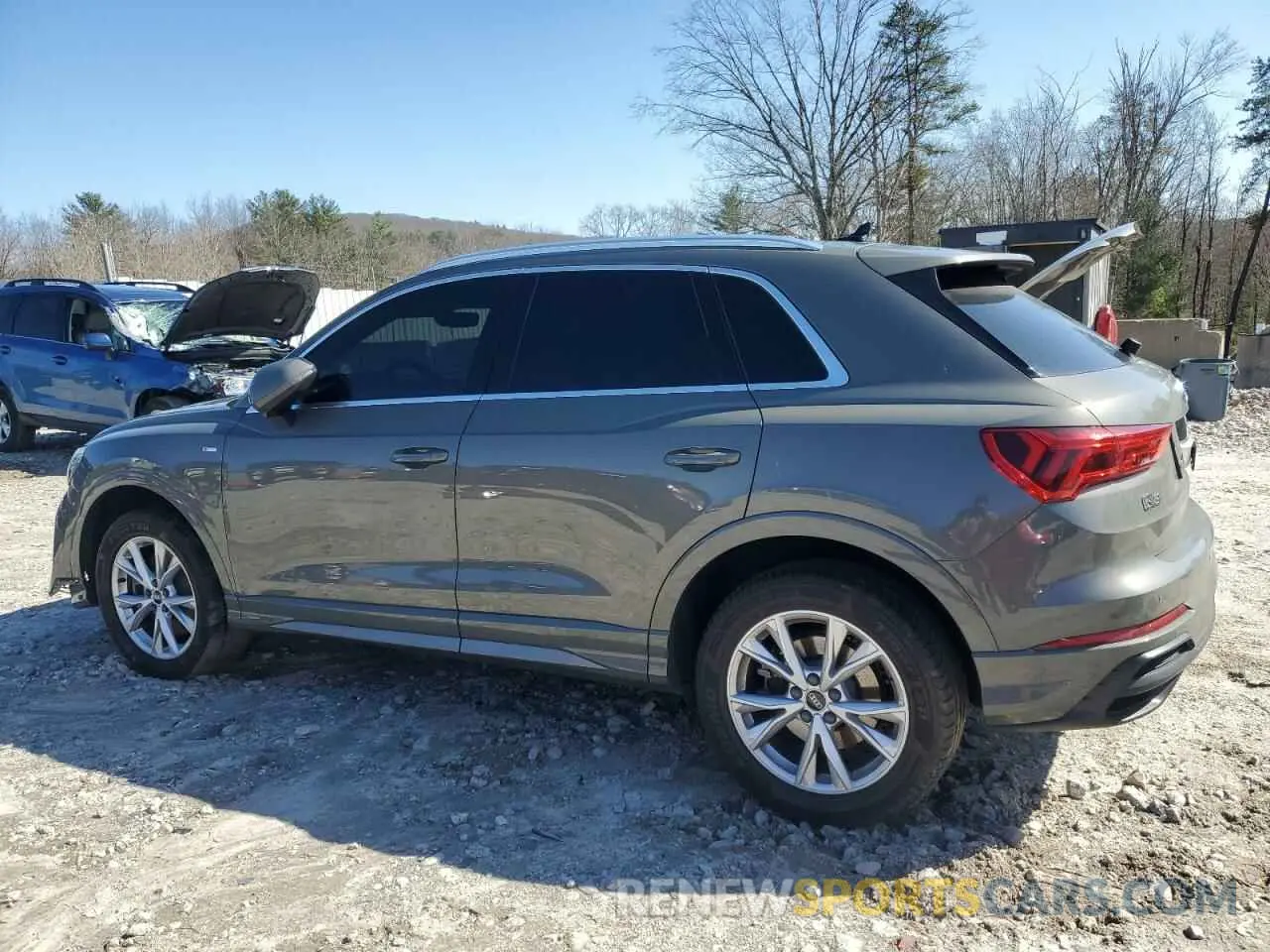 2 Фотография поврежденного автомобиля WA1EECF35M1056004 AUDI Q3 2021