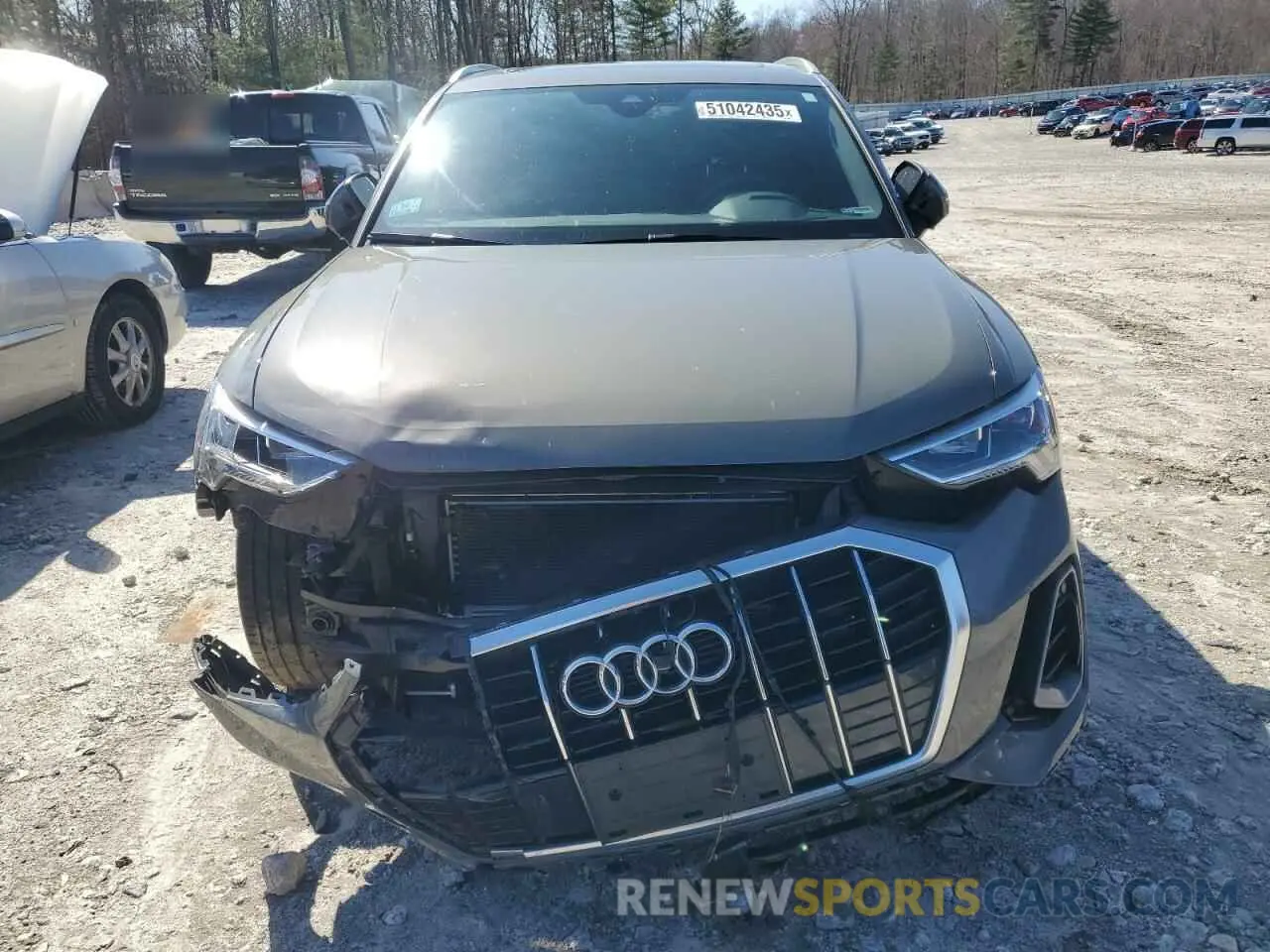 5 Фотография поврежденного автомобиля WA1EECF35M1056004 AUDI Q3 2021
