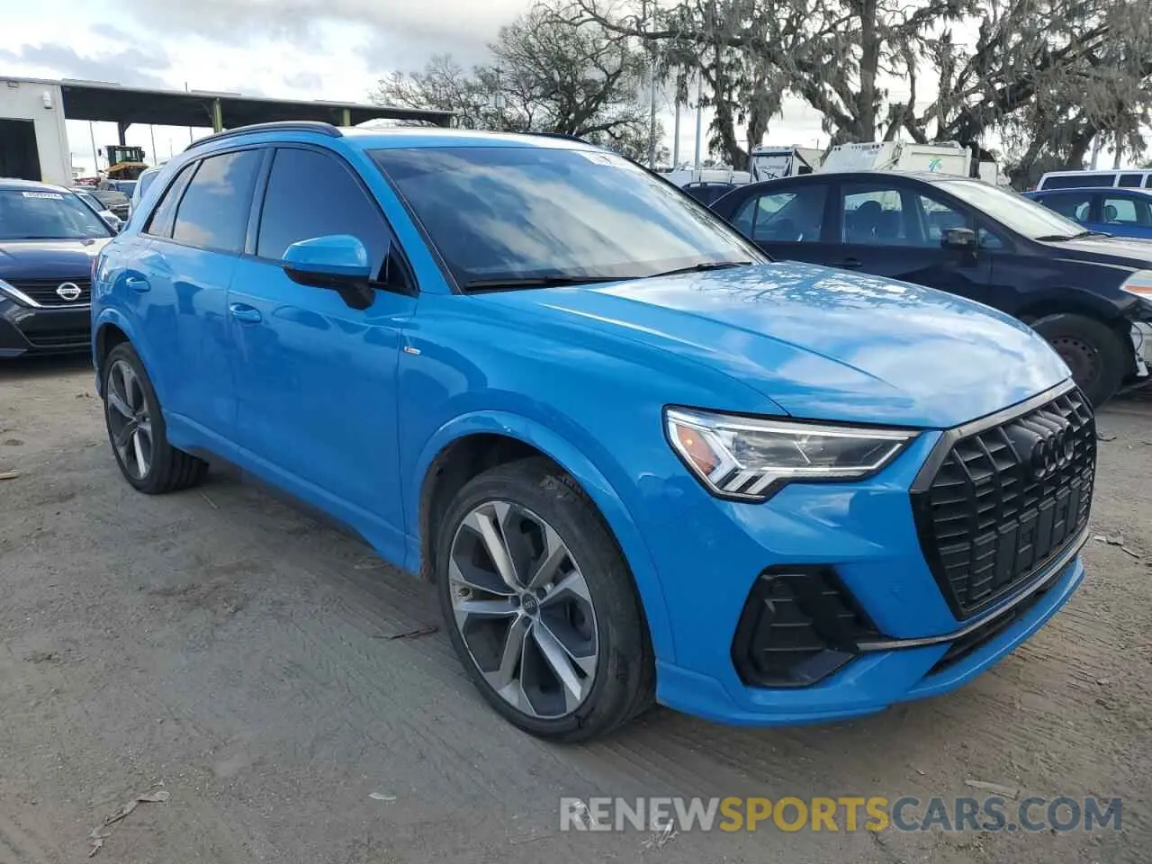 4 Фотография поврежденного автомобиля WA1EECF36M1148190 AUDI Q3 2021