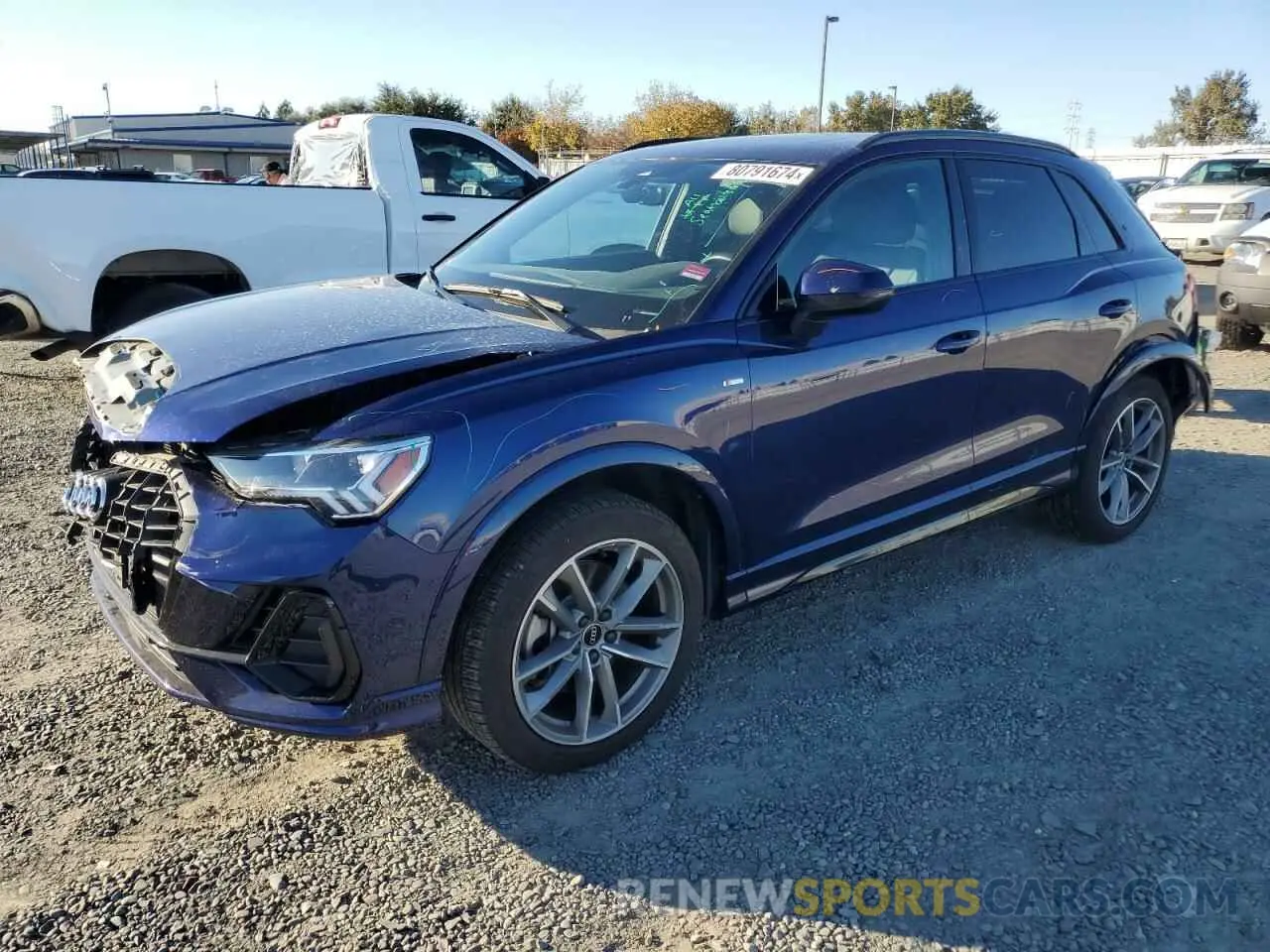 1 Фотография поврежденного автомобиля WA1EECF37M1055694 AUDI Q3 2021